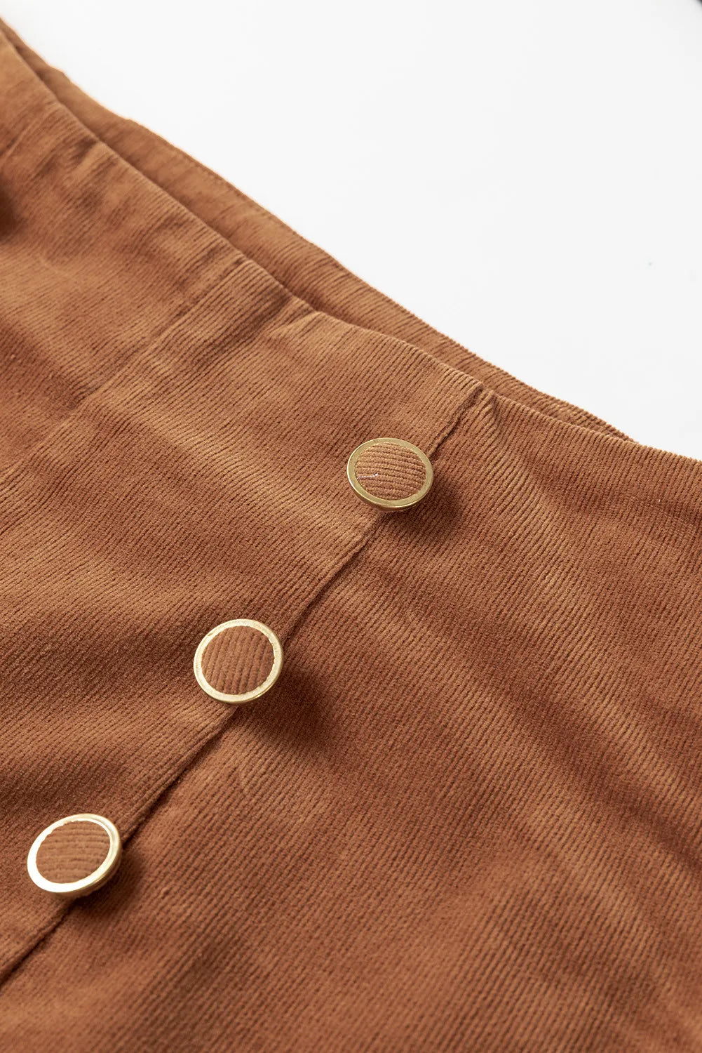 Decorative Button Straight Leg Pants – Trendsi | ClozArt