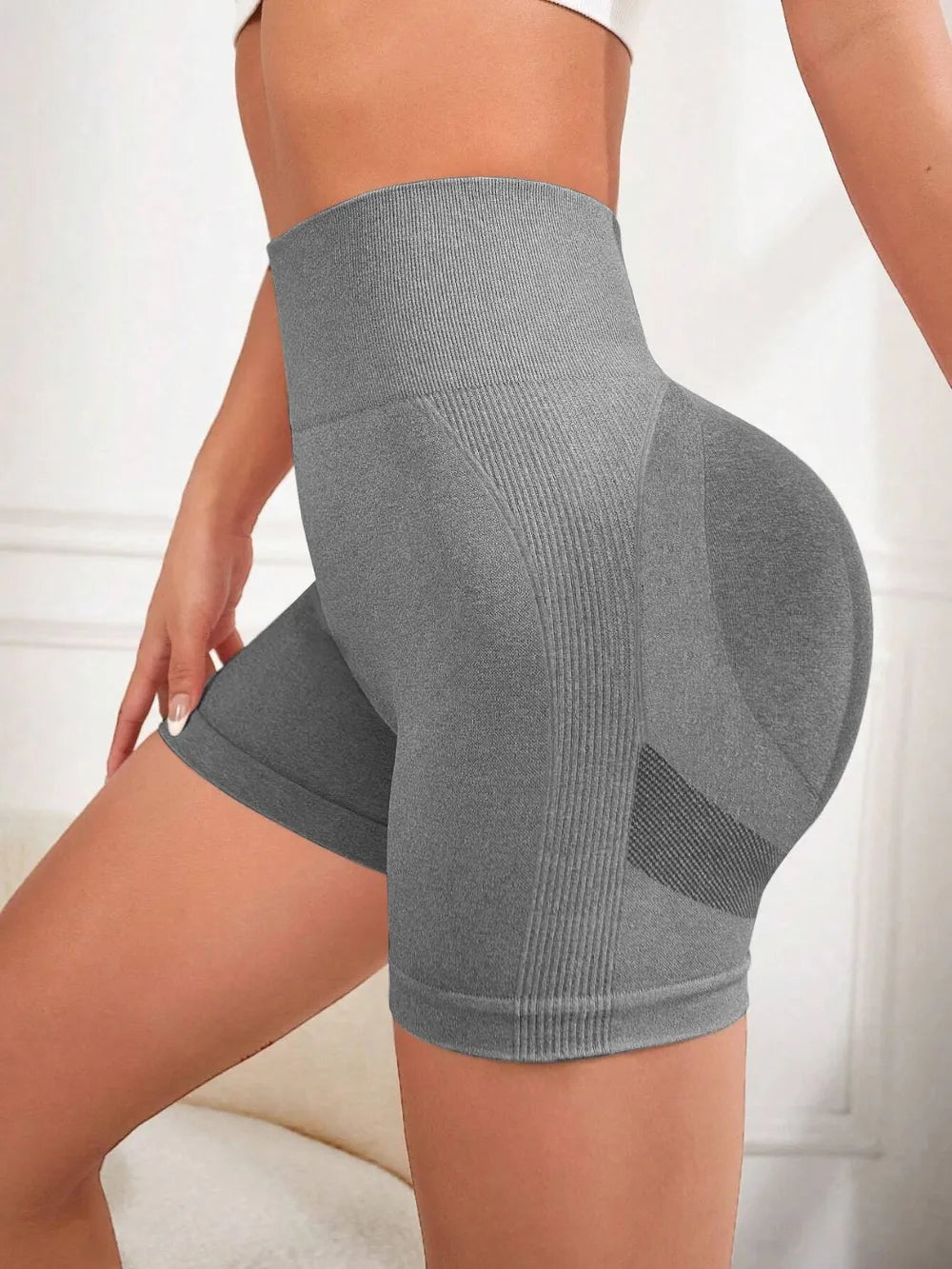 High Waist Active Shorts – Trendsi | ClozArt