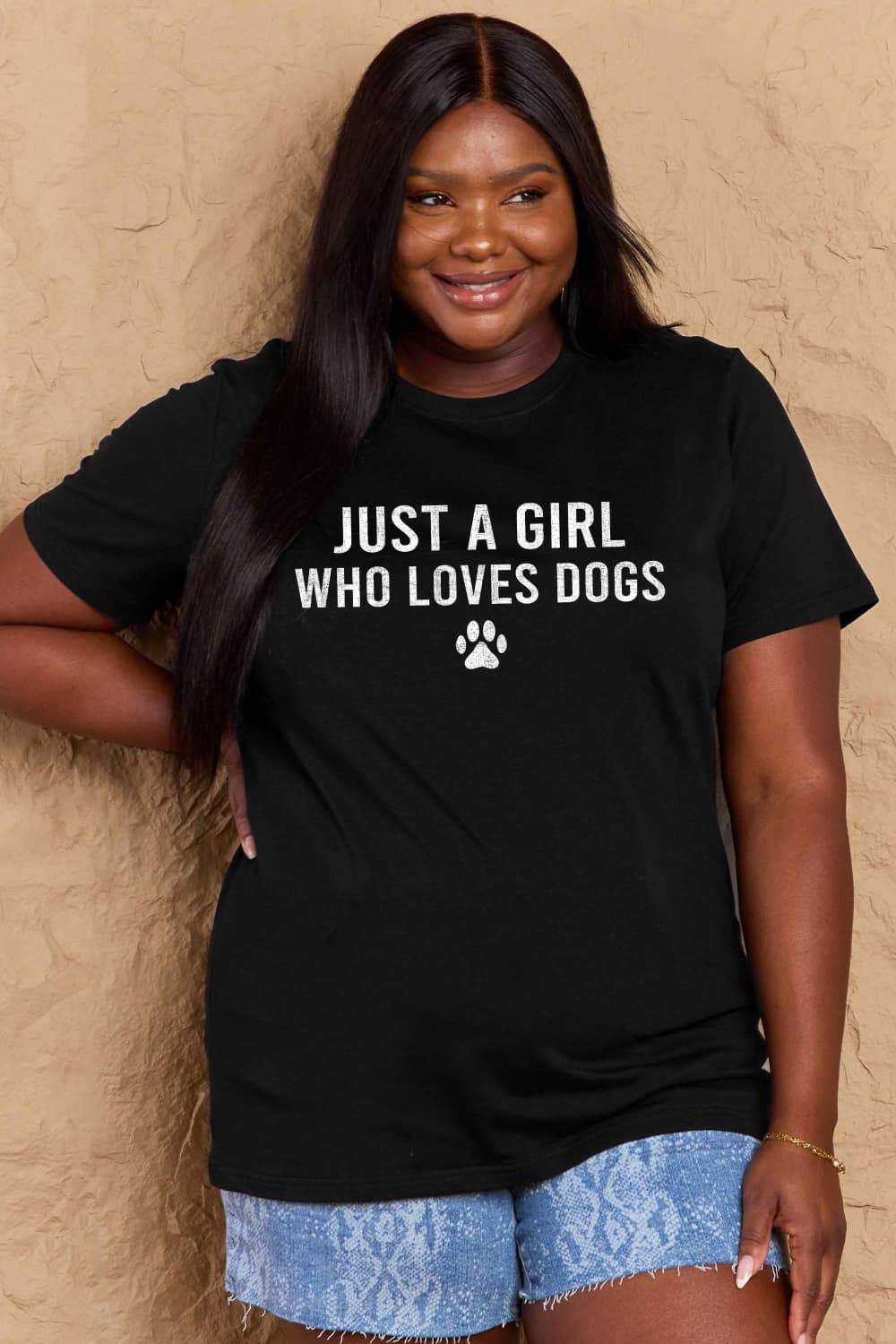 Simply Love Full Size Dog Paw Graphic Cotton T-Shirt – Trendsi | ClozArt