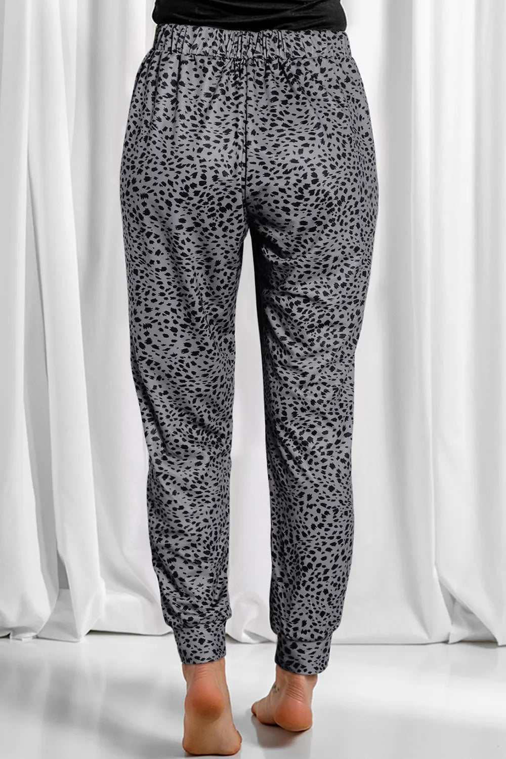 Full Size Leopard Drawstring Pocketed Pants – Trendsi | ClozArt