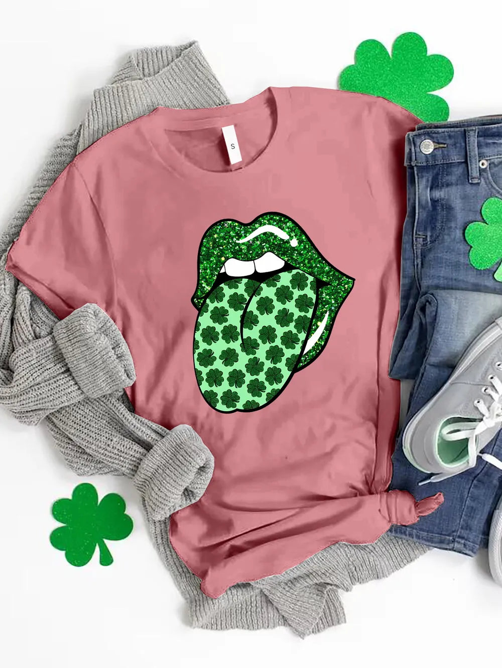 Saint Patrick's Day Round Neck T-Shirt – Trendsi | ClozArt