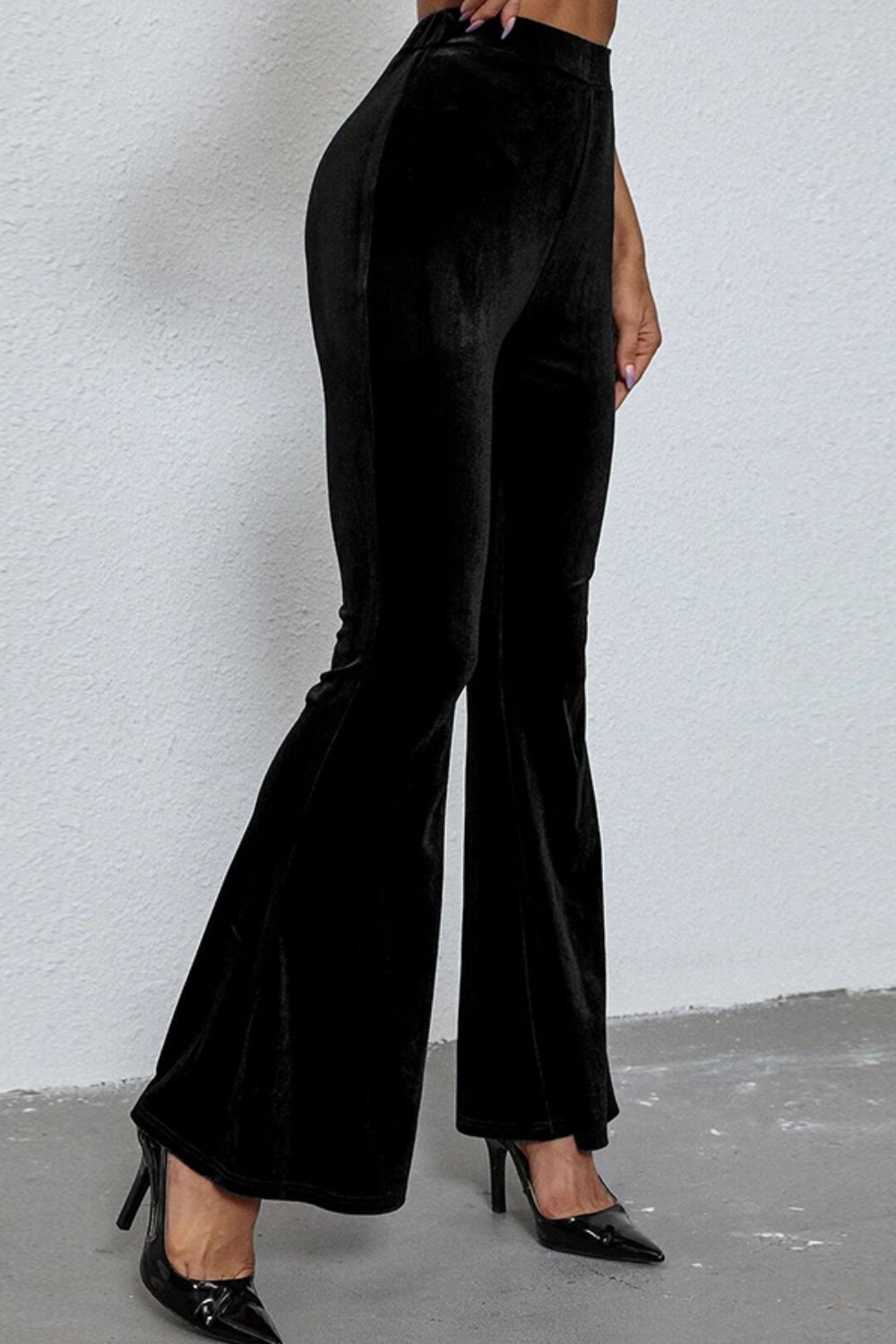 High Waist Flare Leg Pants – Trendsi | ClozArt