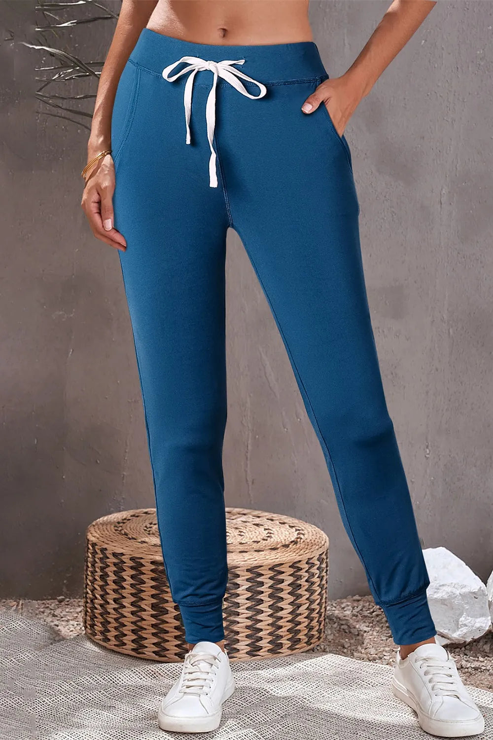Drawstring Joggers with Pockets – Trendsi | ClozArt