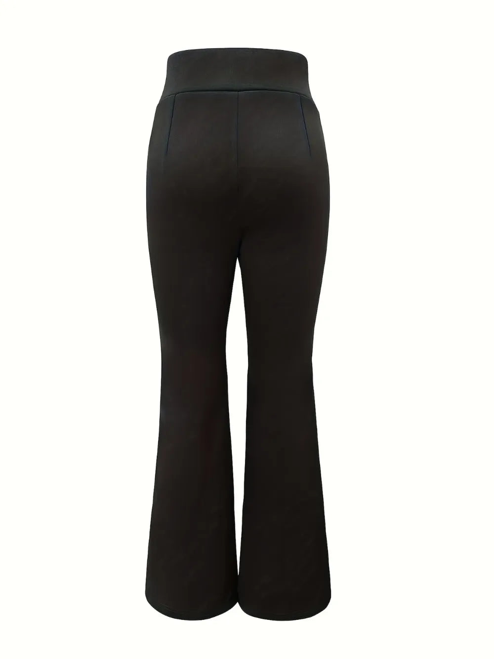 Lace Up Slit Bootcut Pants – Trendsi | ClozArt