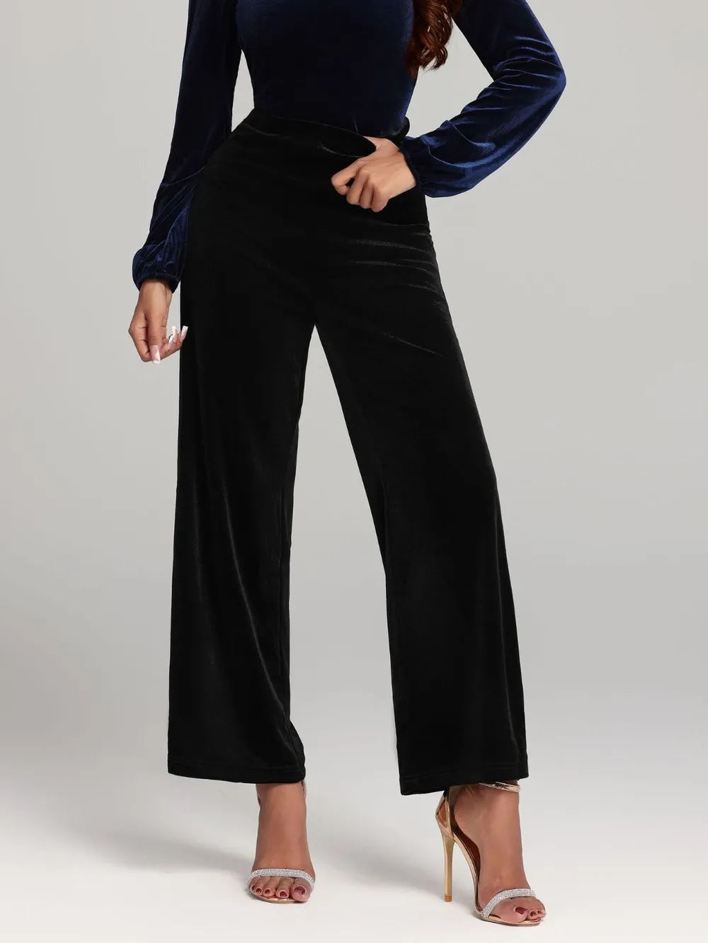 High Waist Wide Leg Pants – Trendsi | ClozArt