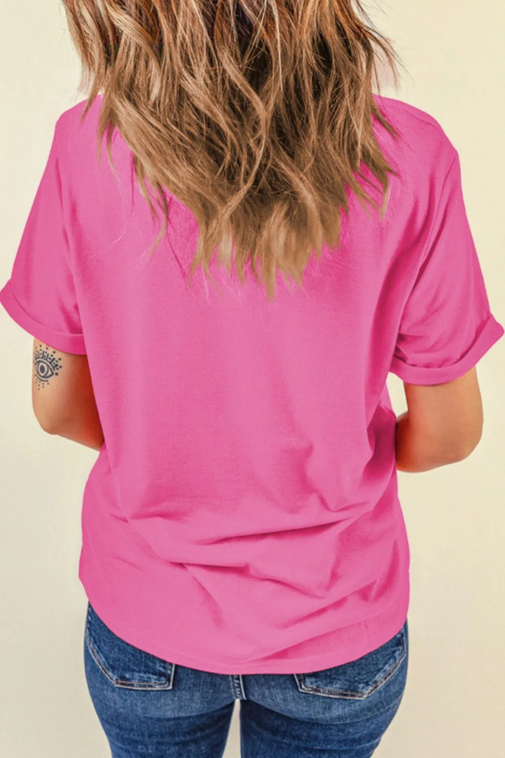 Graphic Round Neck Short Sleeve T-Shirt – Trendsi | ClozArt