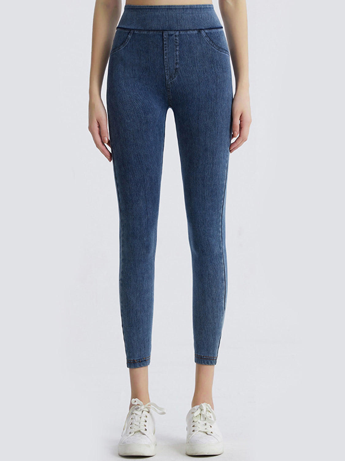 Wide Waistband Sports Leggings – Trendsi | ClozArt