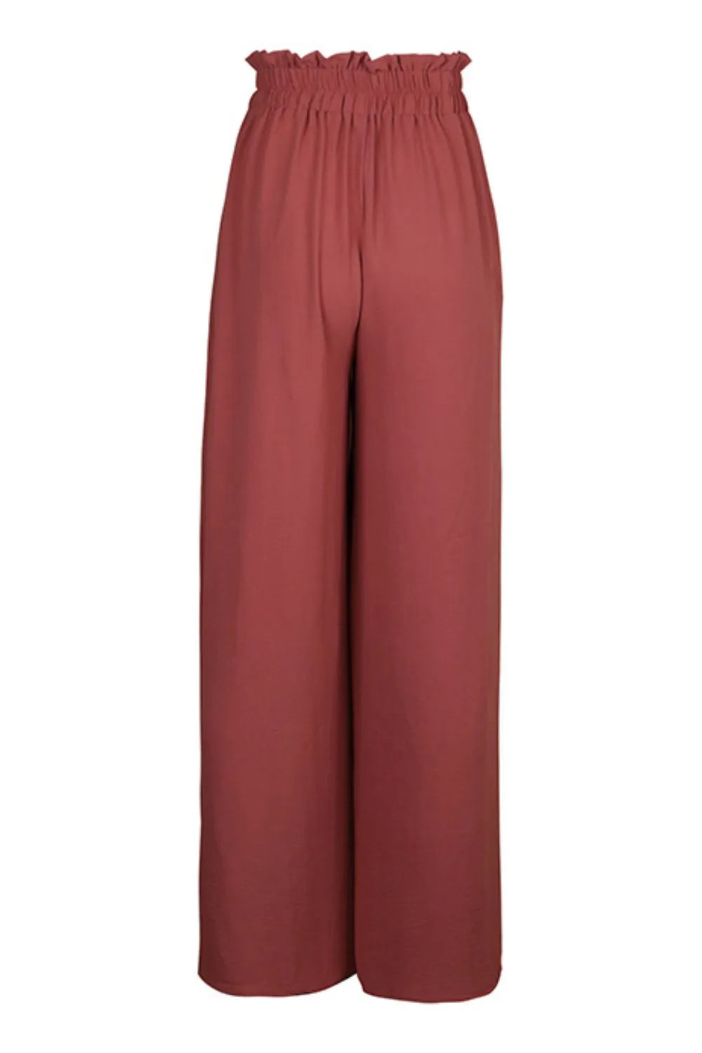 Perfee Frill Tied Wide Leg Pants – Trendsi | ClozArt
