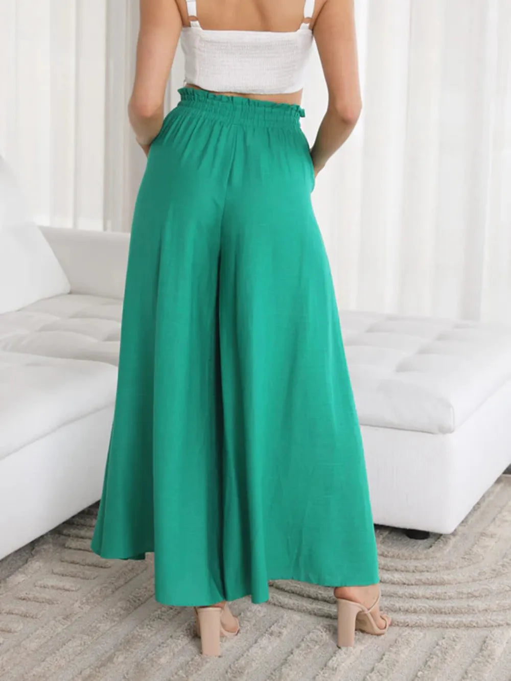 Wide Leg Pants with Pockets – Trendsi | ClozArt