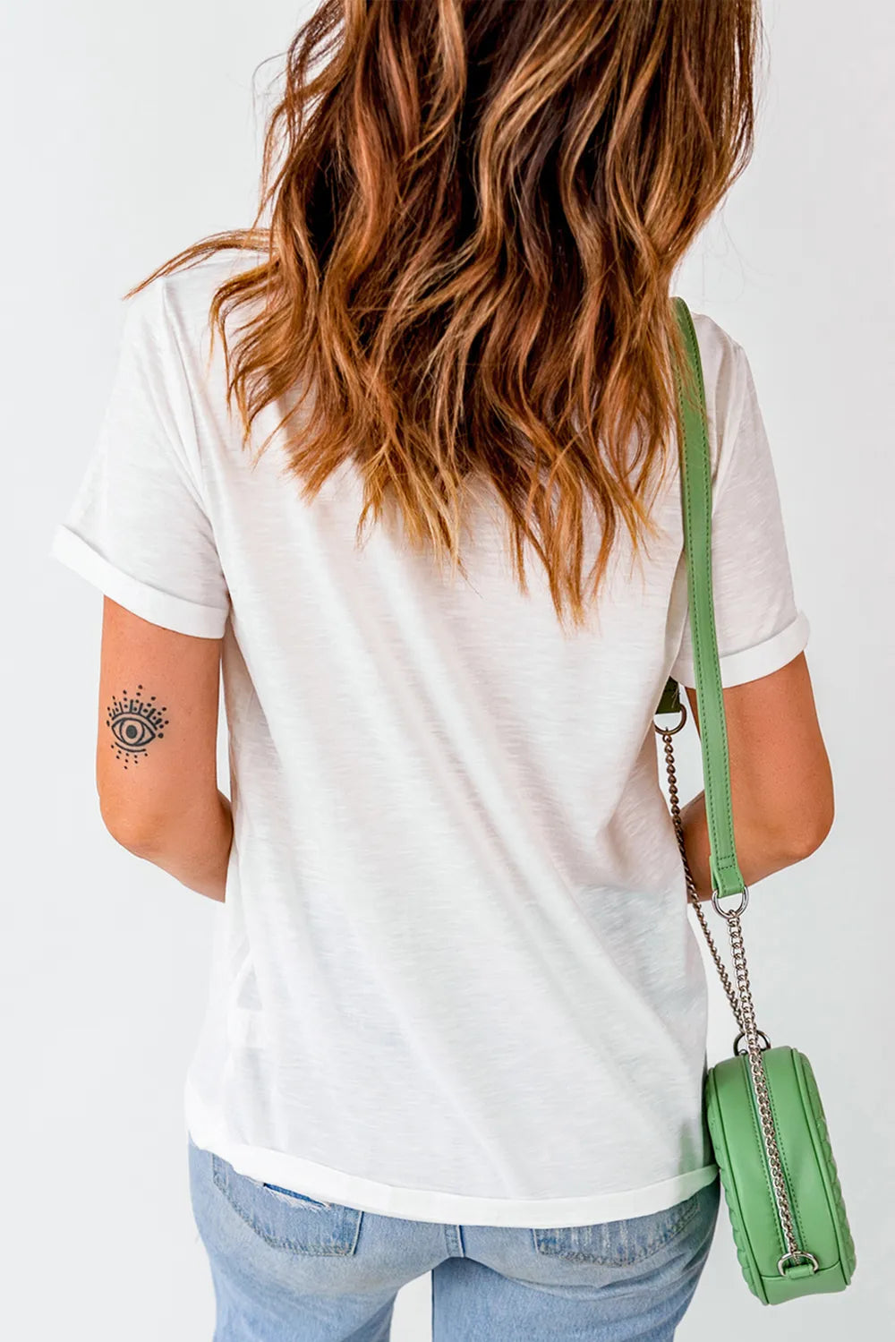 Letter Graphic Round Neck Short Sleeve T-Shirt – Trendsi | ClozArt