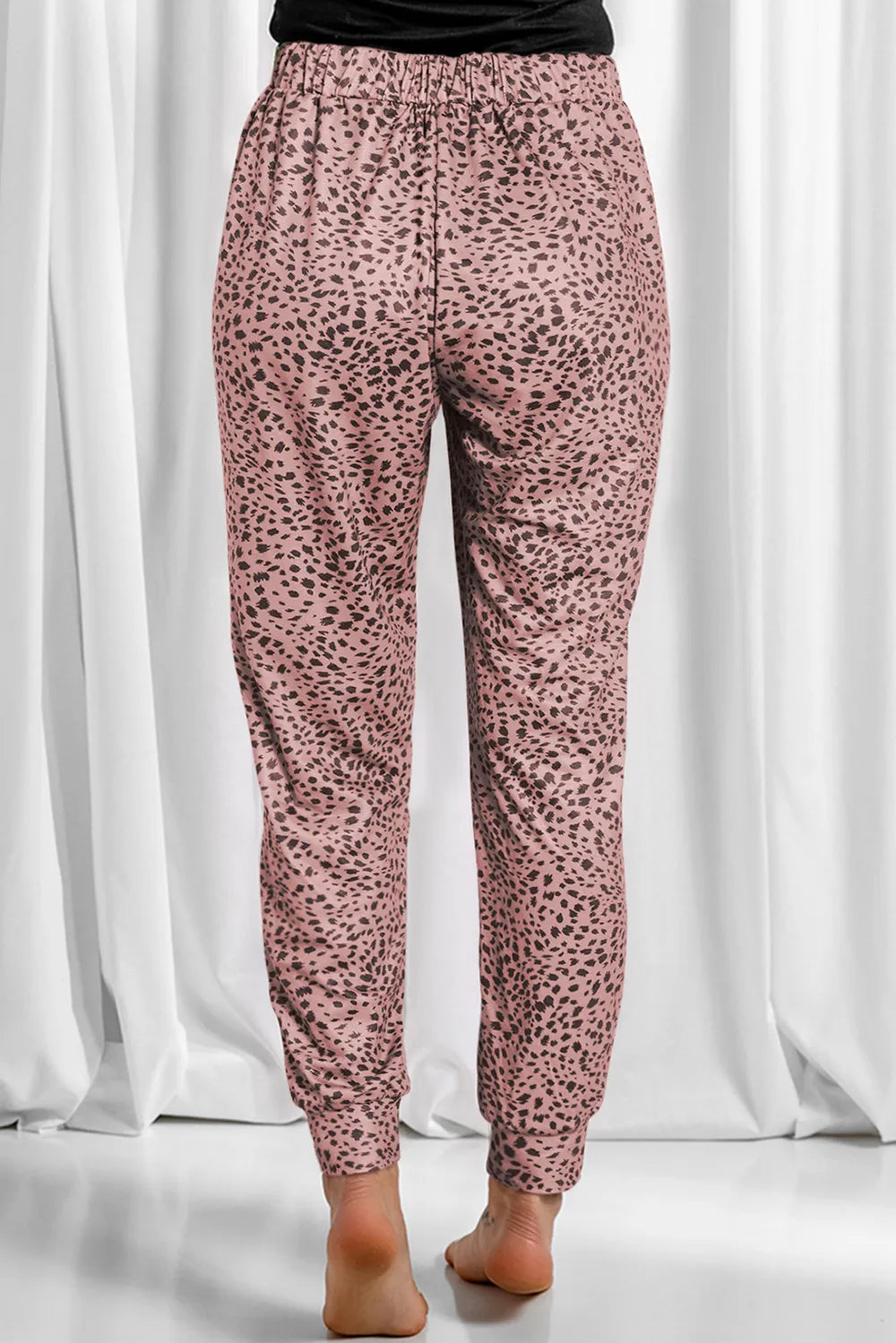 Full Size Leopard Drawstring Pocketed Pants – Trendsi | ClozArt