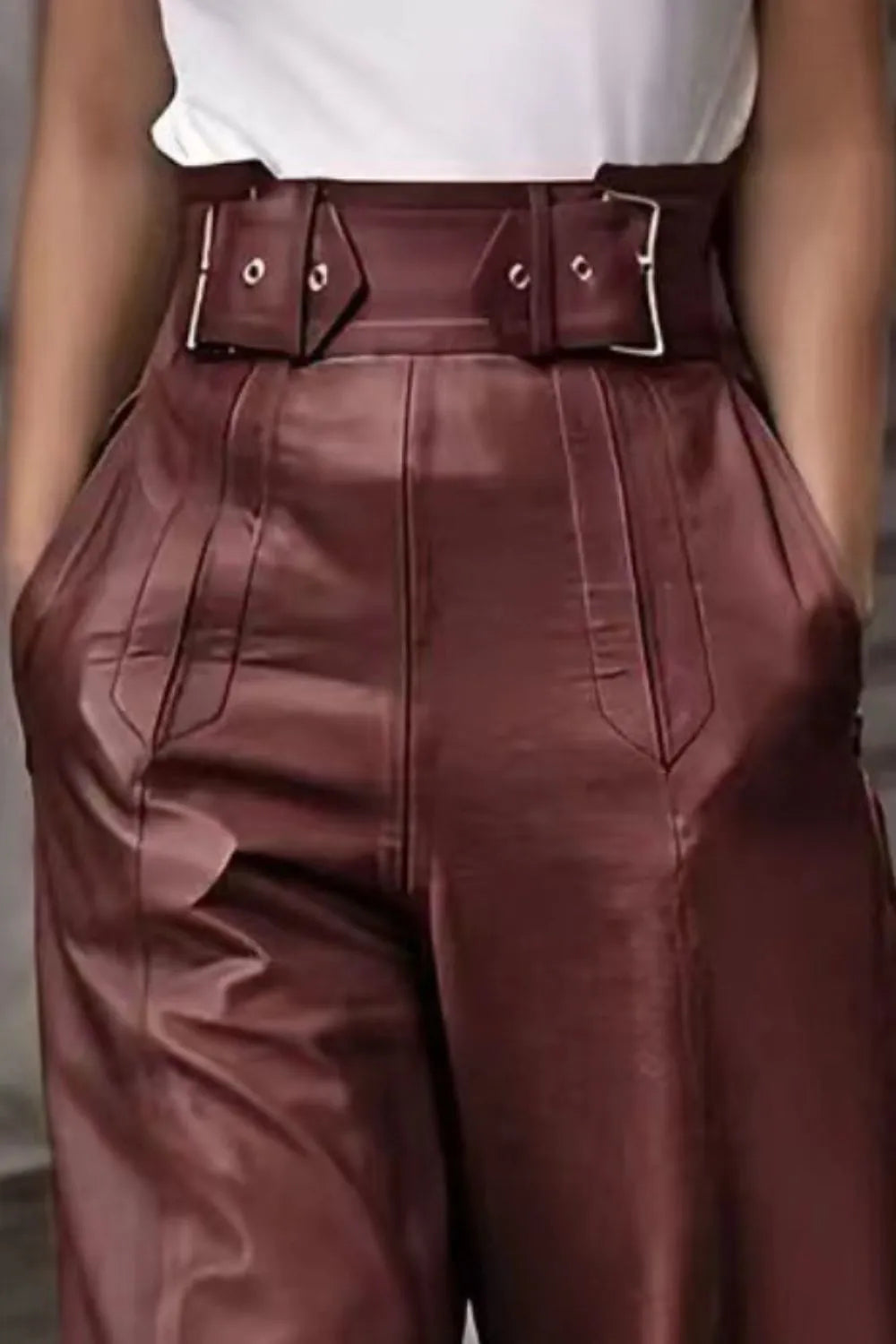 High Waist Wide Flare Pants – Trendsi | ClozArt