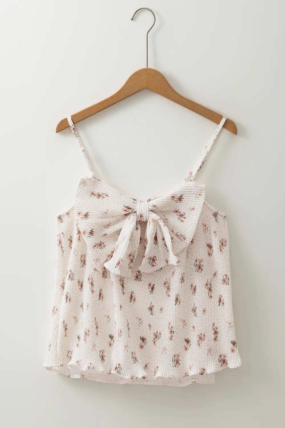 Floral Bow Back Scoop Neck Cami – Trendsi | ClozArt