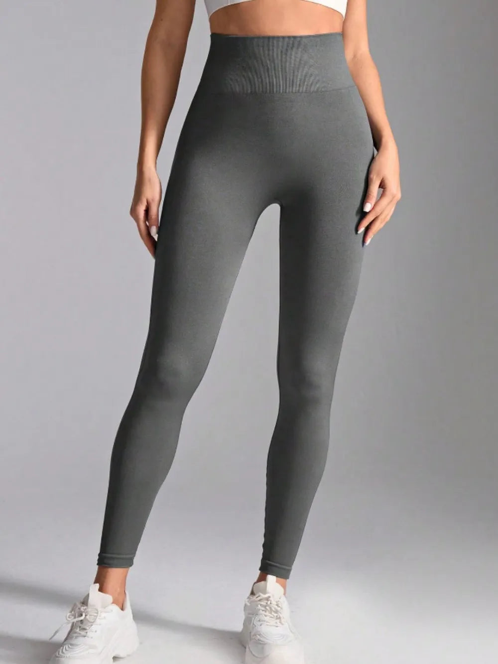 High Waist Active Leggings – Trendsi | ClozArt