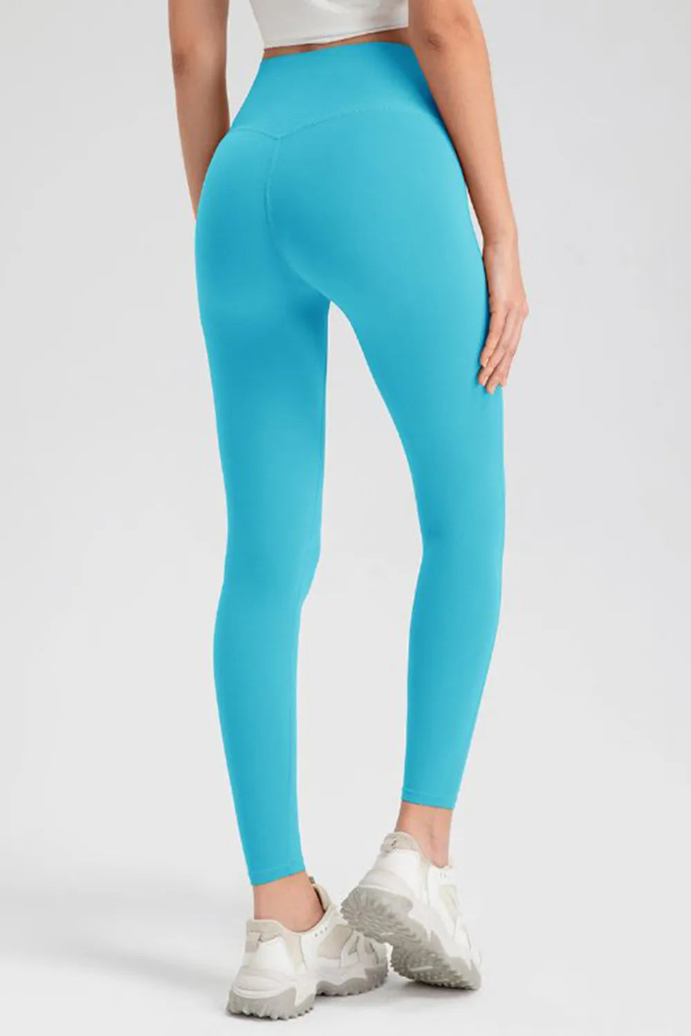 High Waist Skinny Active Pants – Trendsi | ClozArt