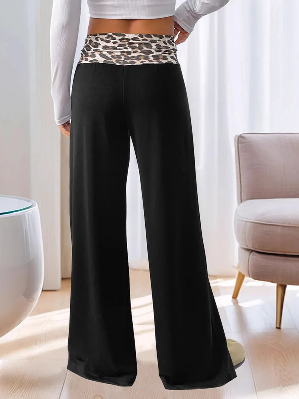 High Waist Leopard Pants – Trendsi | ClozArt