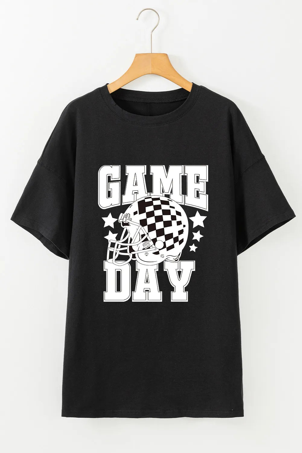GAME DAY Round Neck Short Sleeve T-Shirt – Trendsi | ClozArt