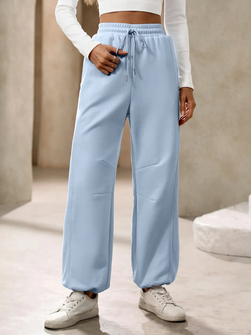 Ivy Lane Drawstring Joggers with Pockets – Trendsi | ClozArt