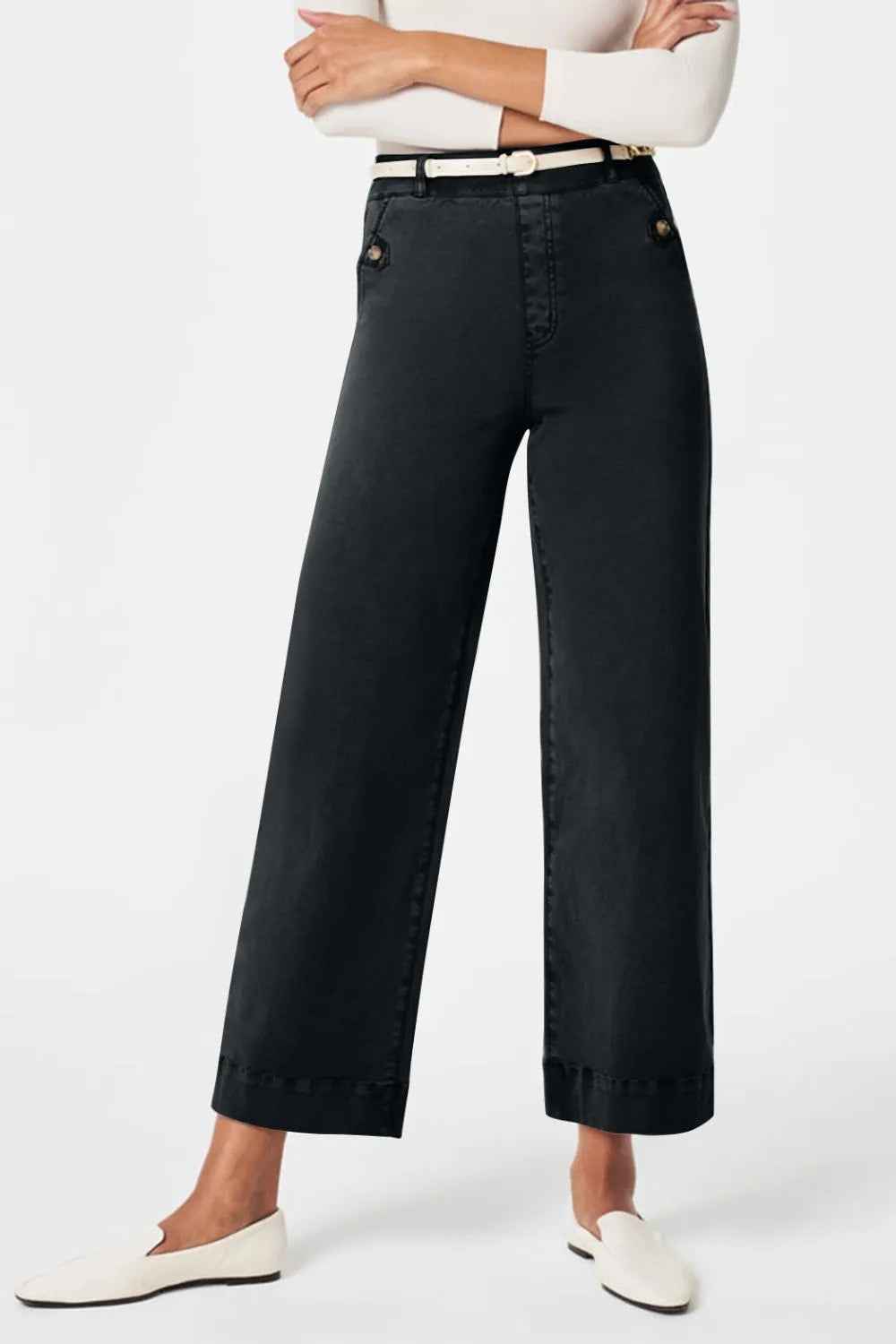 High Waist Jeans with Pockets – Trendsi | ClozArt
