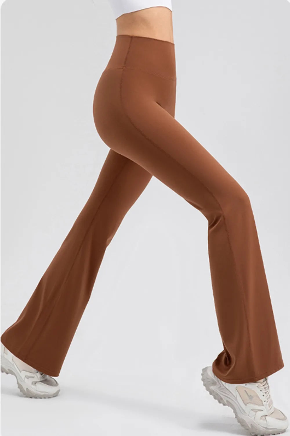 High Waist Straight Active Pants – Trendsi | ClozArt
