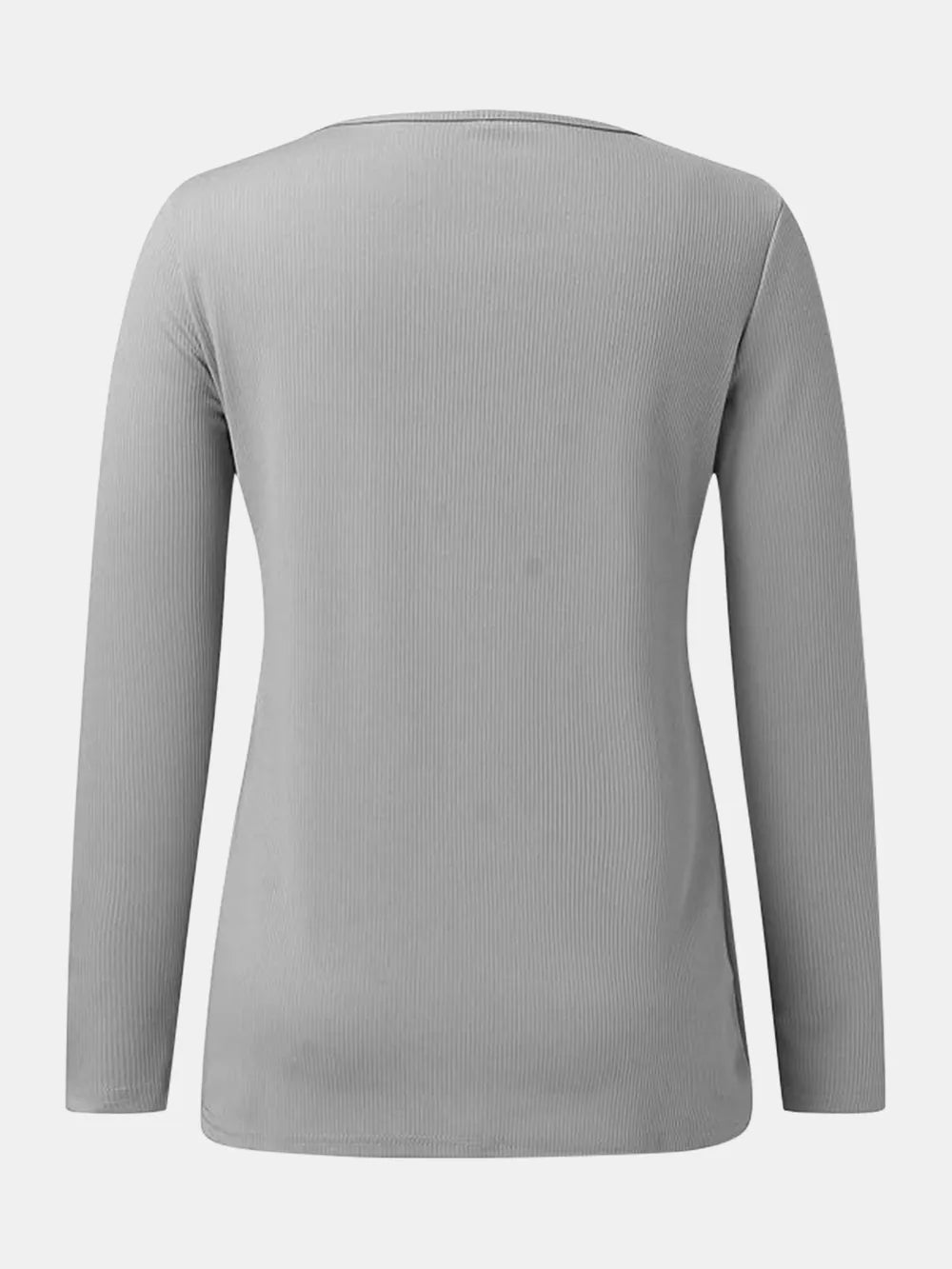 Full Size Scoop Neck Long Sleeve T-Shirt – Trendsi | ClozArt