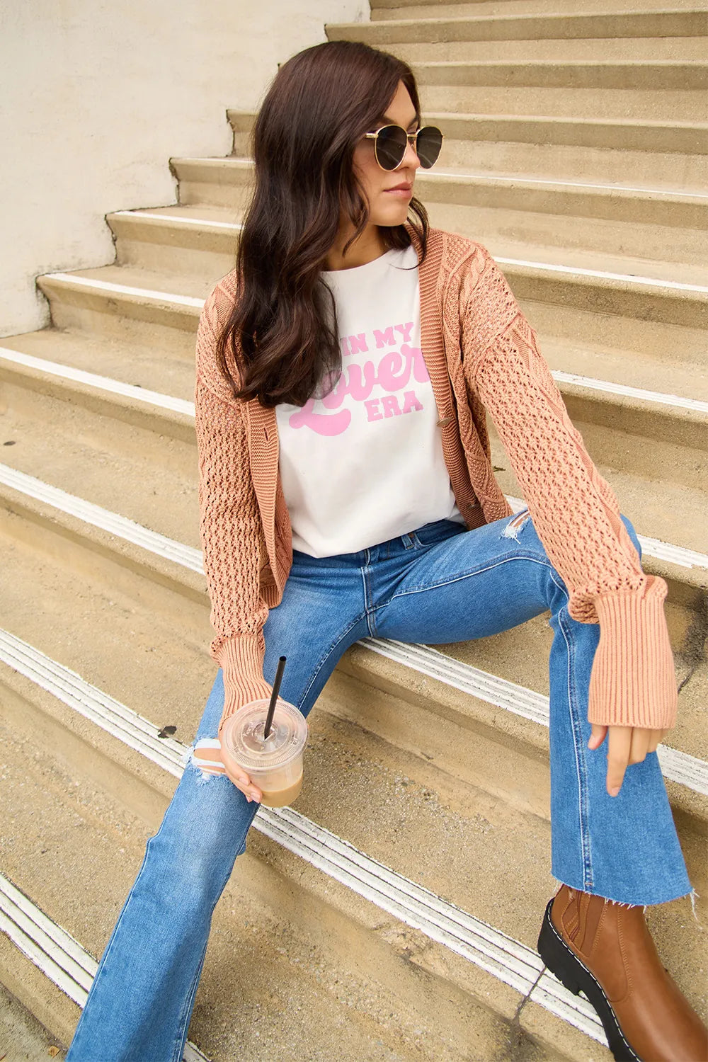 Simply Love Full Size IN MY LOVER ERA Round Neck T-Shirt – Trendsi | ClozArt