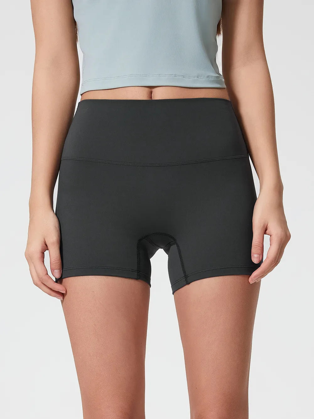Millennia High Waist Active Shorts – Trendsi | ClozArt