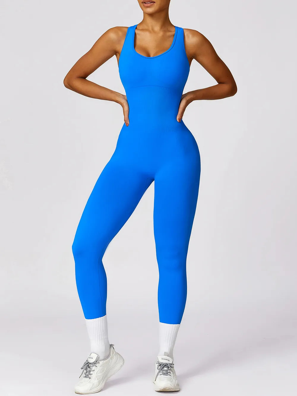 Cutout Racerback Active Jumpsuit – Trendsi | ClozArt