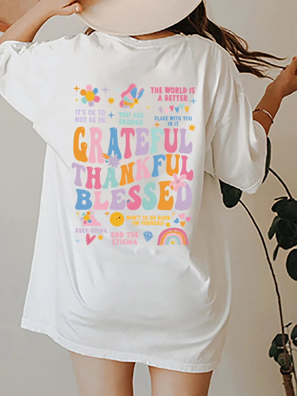 Letter Graphic Round Neck Short Sleeve T-Shirt – Trendsi | ClozArt