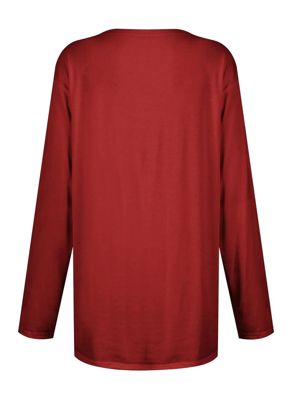 Full Size Pocketed Round Neck Long Sleeve T-Shirt – Trendsi | ClozArt