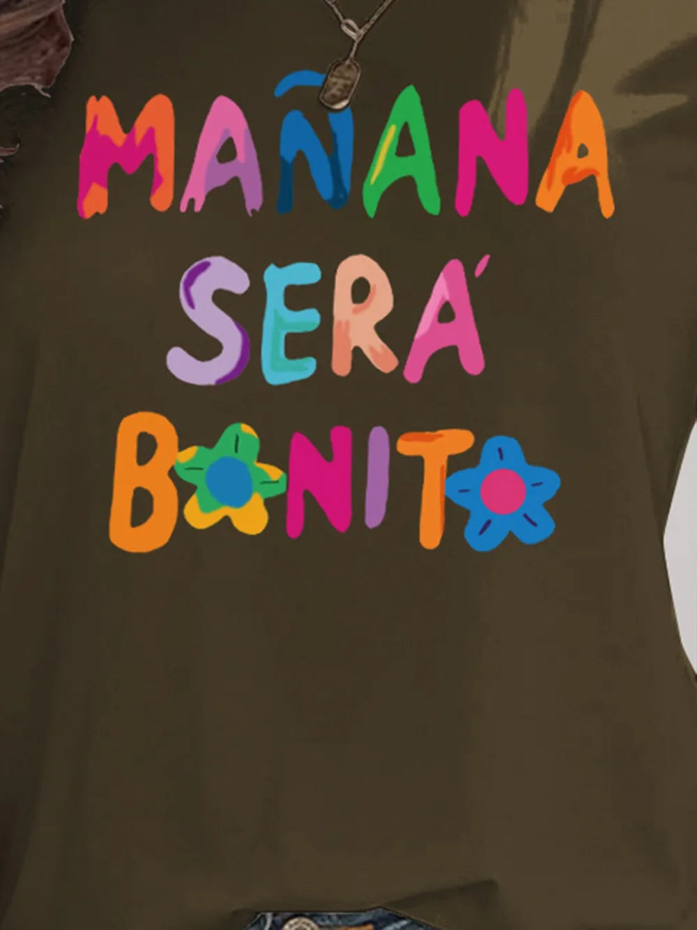 Letter Graphic Round Neck Short Sleeve T-Shirt – Trendsi | ClozArt