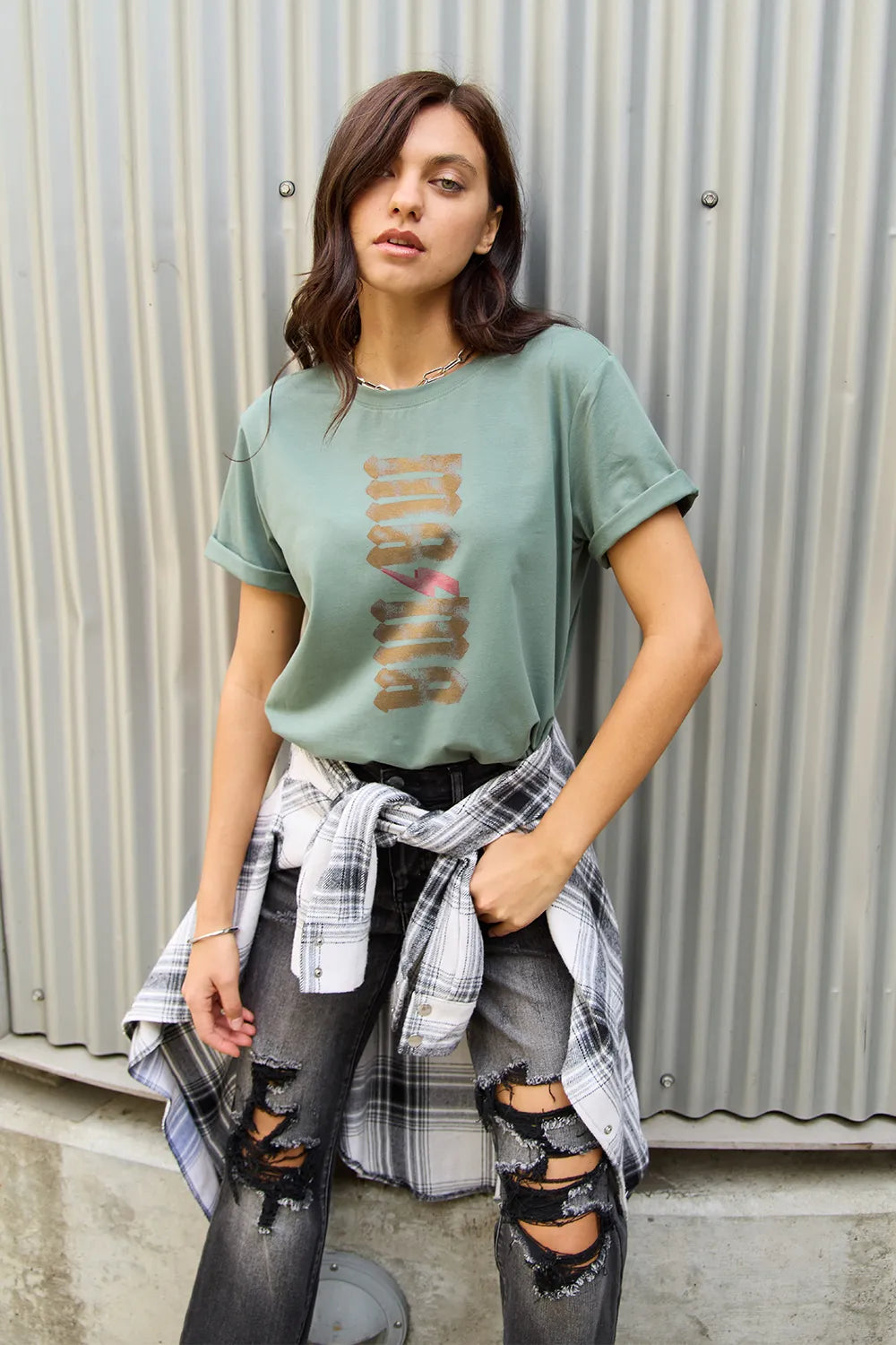 Simply Love Full Size MAMA Short Sleeve T-Shirt – Trendsi | ClozArt