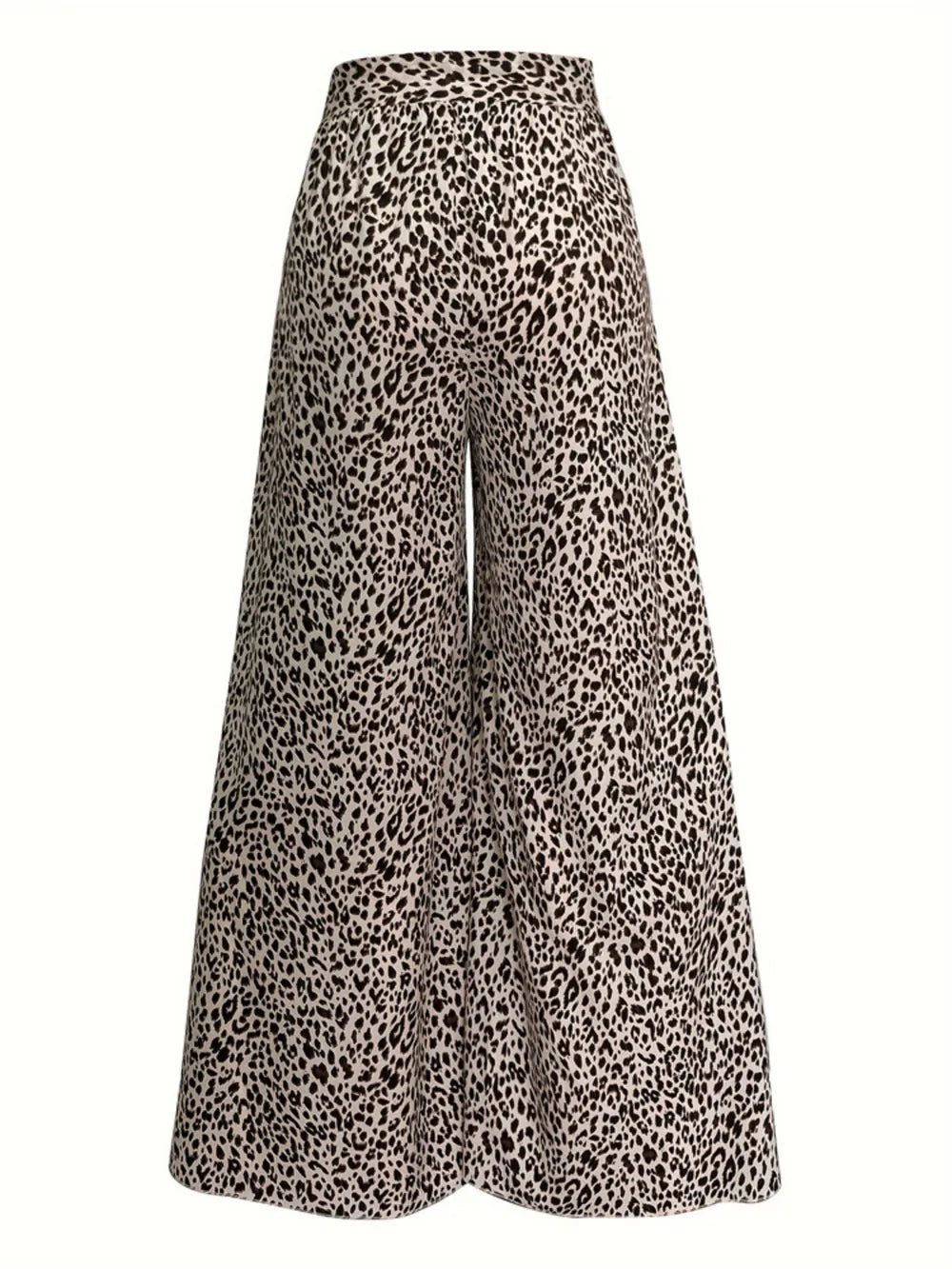 Leopard Wide Leg Pants – Trendsi | ClozArt