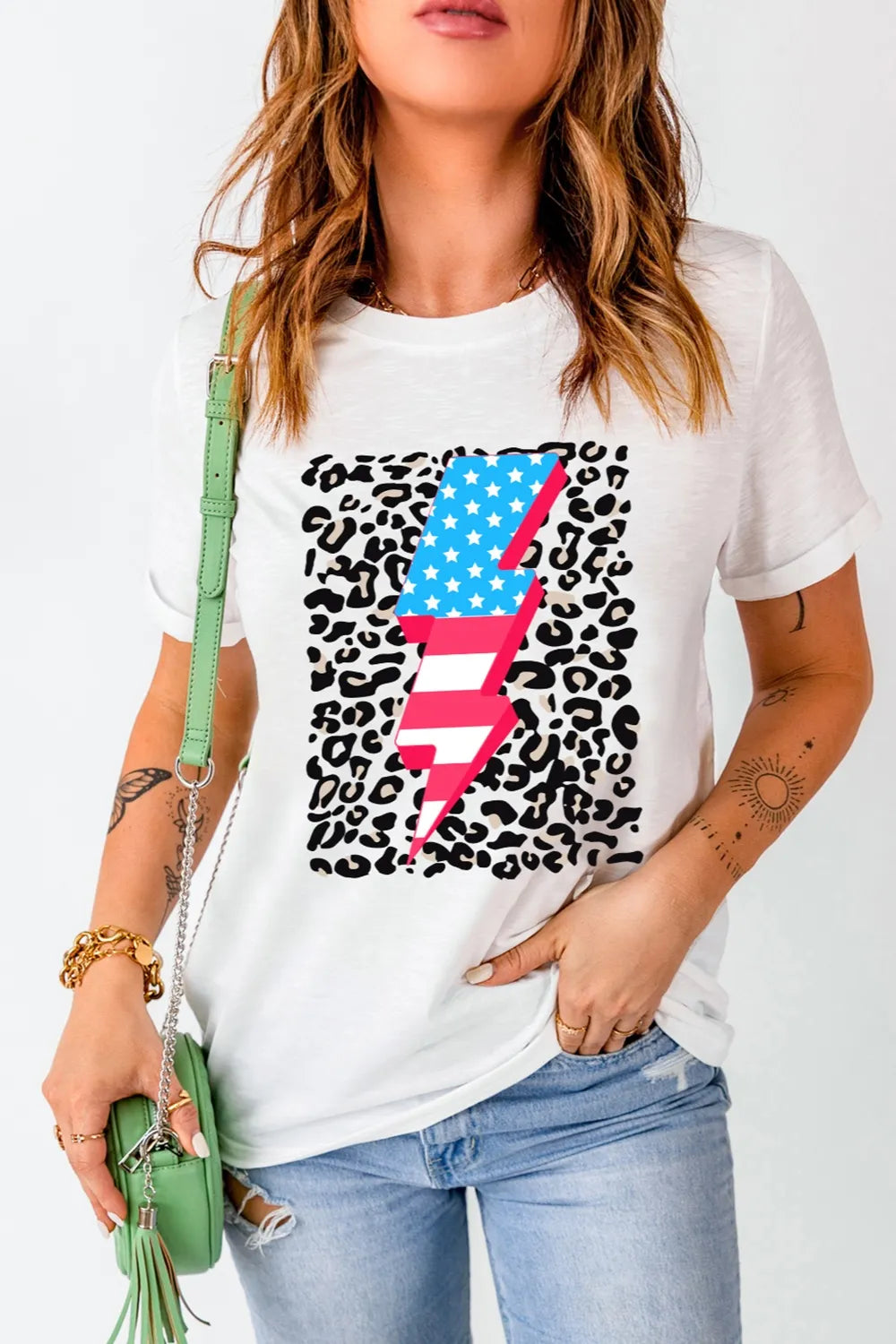 Graphic Round Neck Short Sleeve T-Shirt – Trendsi | ClozArt