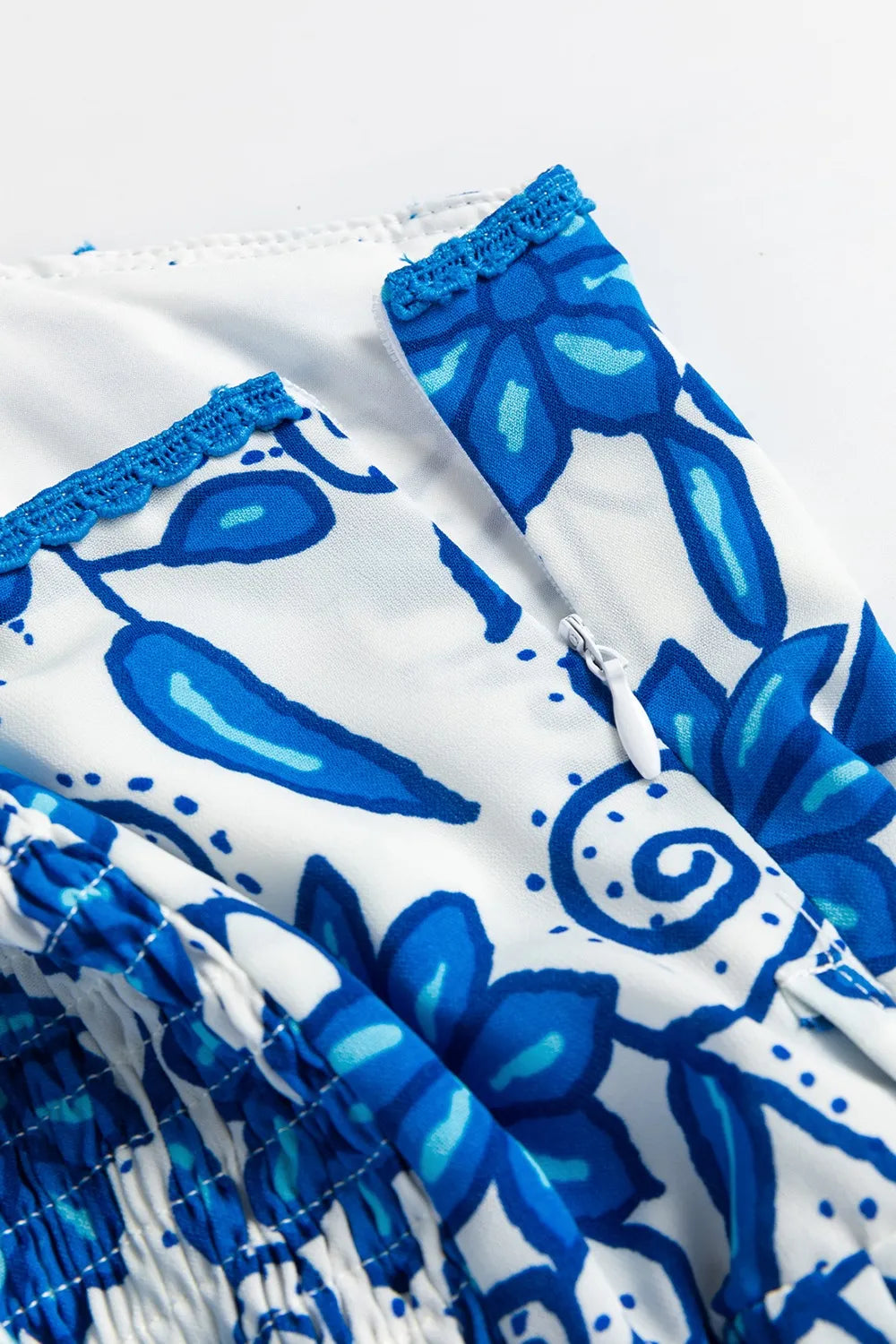 Floral Printed Spaghetti Strap Maxi Dress with Waist Tie – Trendsi | ClozArt