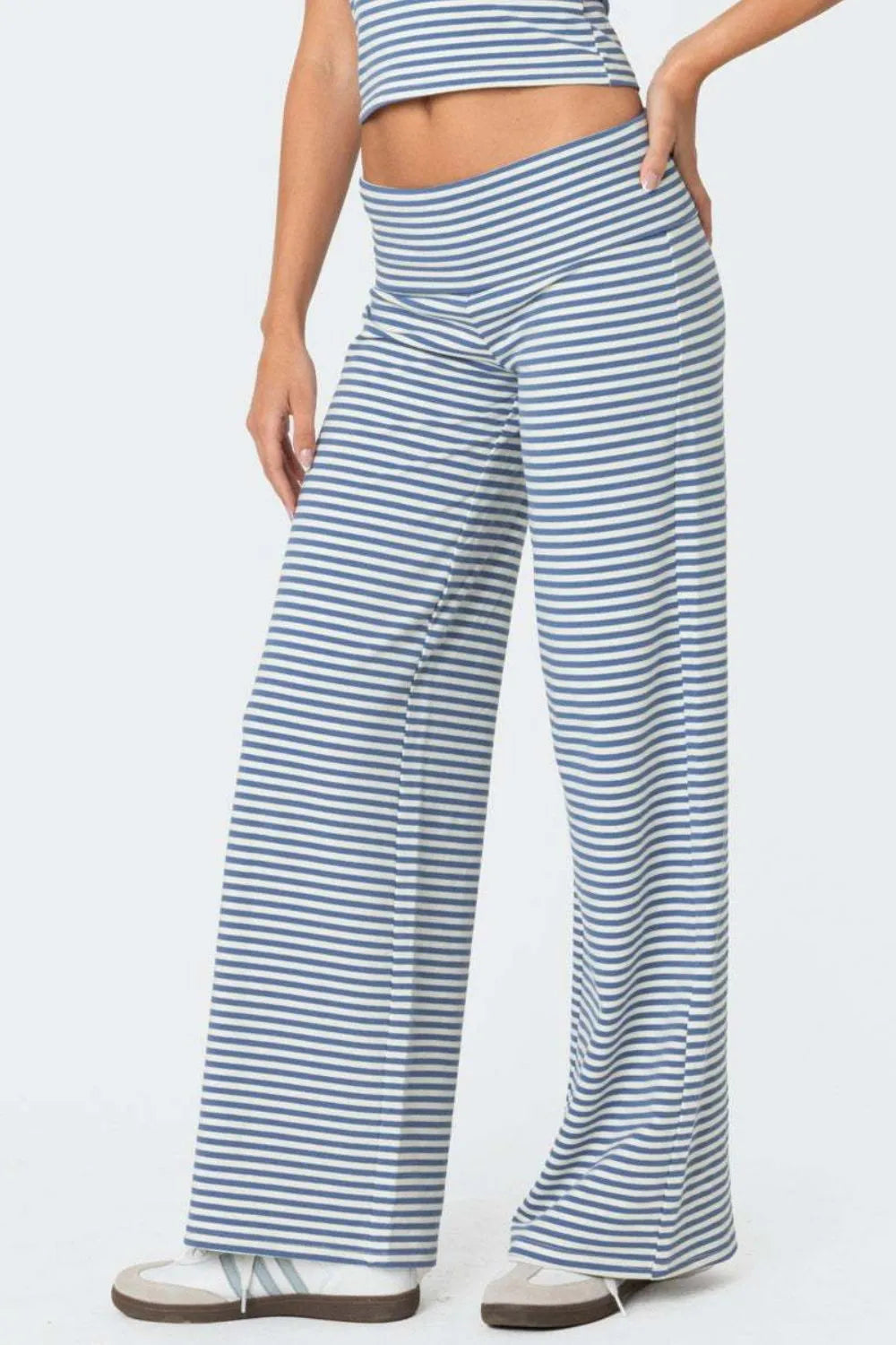 Striped Wide Leg Pants – Trendsi | ClozArt