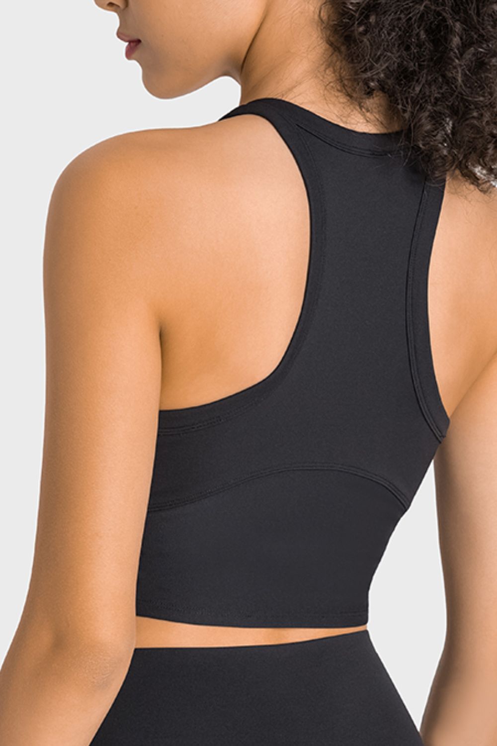Millennia Racerback Cropped Sports Tank – Trendsi | ClozArt