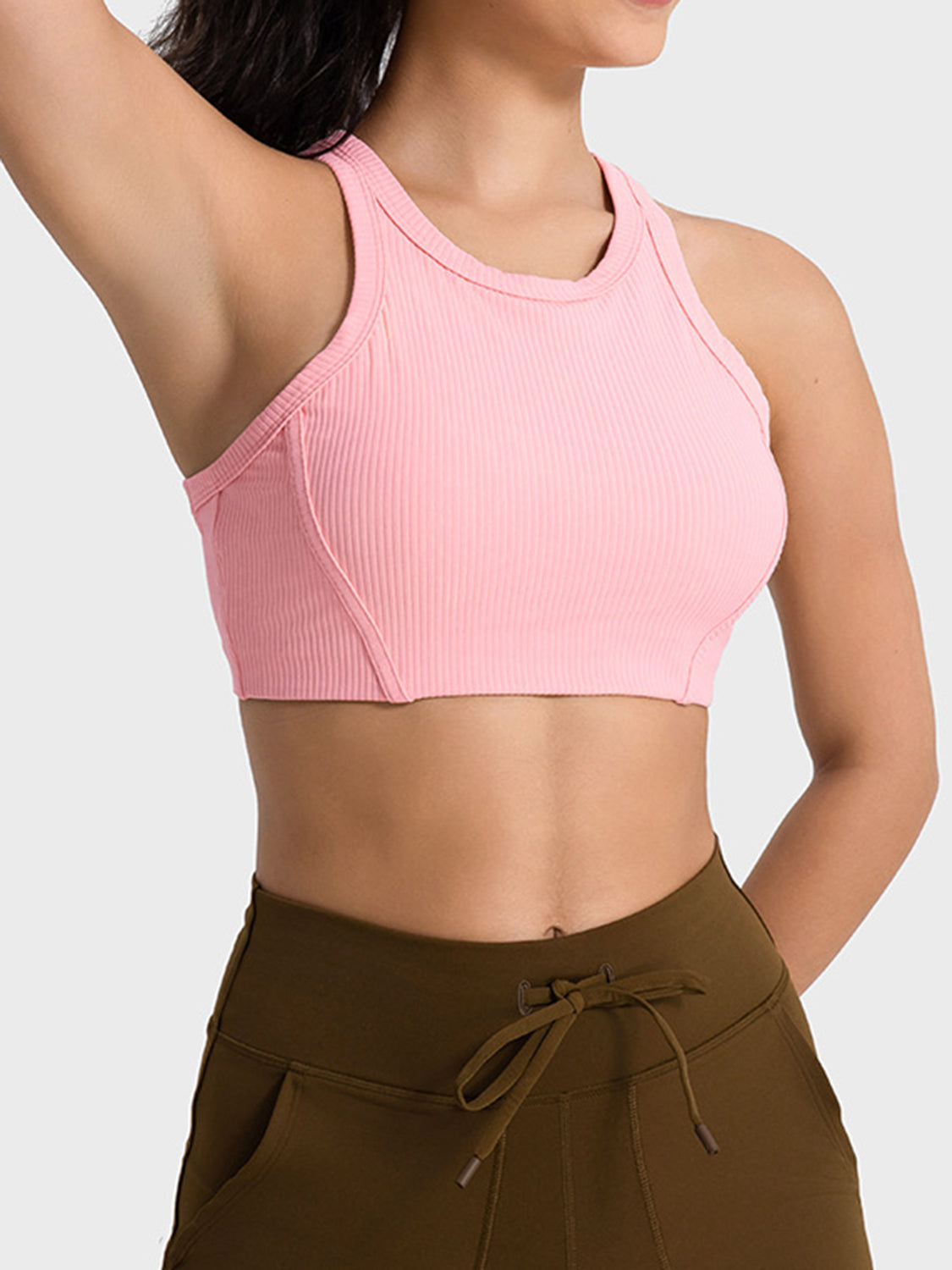 Millennia Wide Strap Cropped Sport Tank – Trendsi | ClozArt