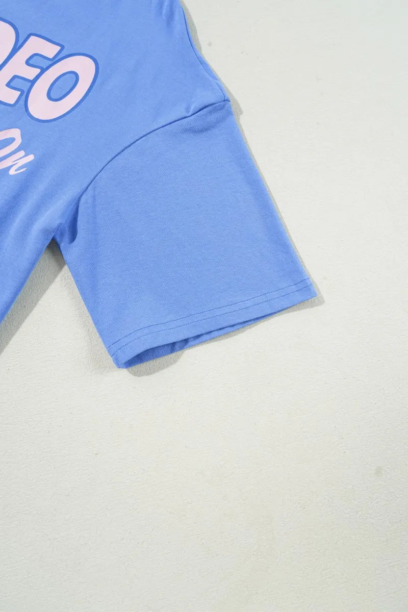 Graphic Round Neck Short Sleeve T-Shirt – Trendsi | ClozArt