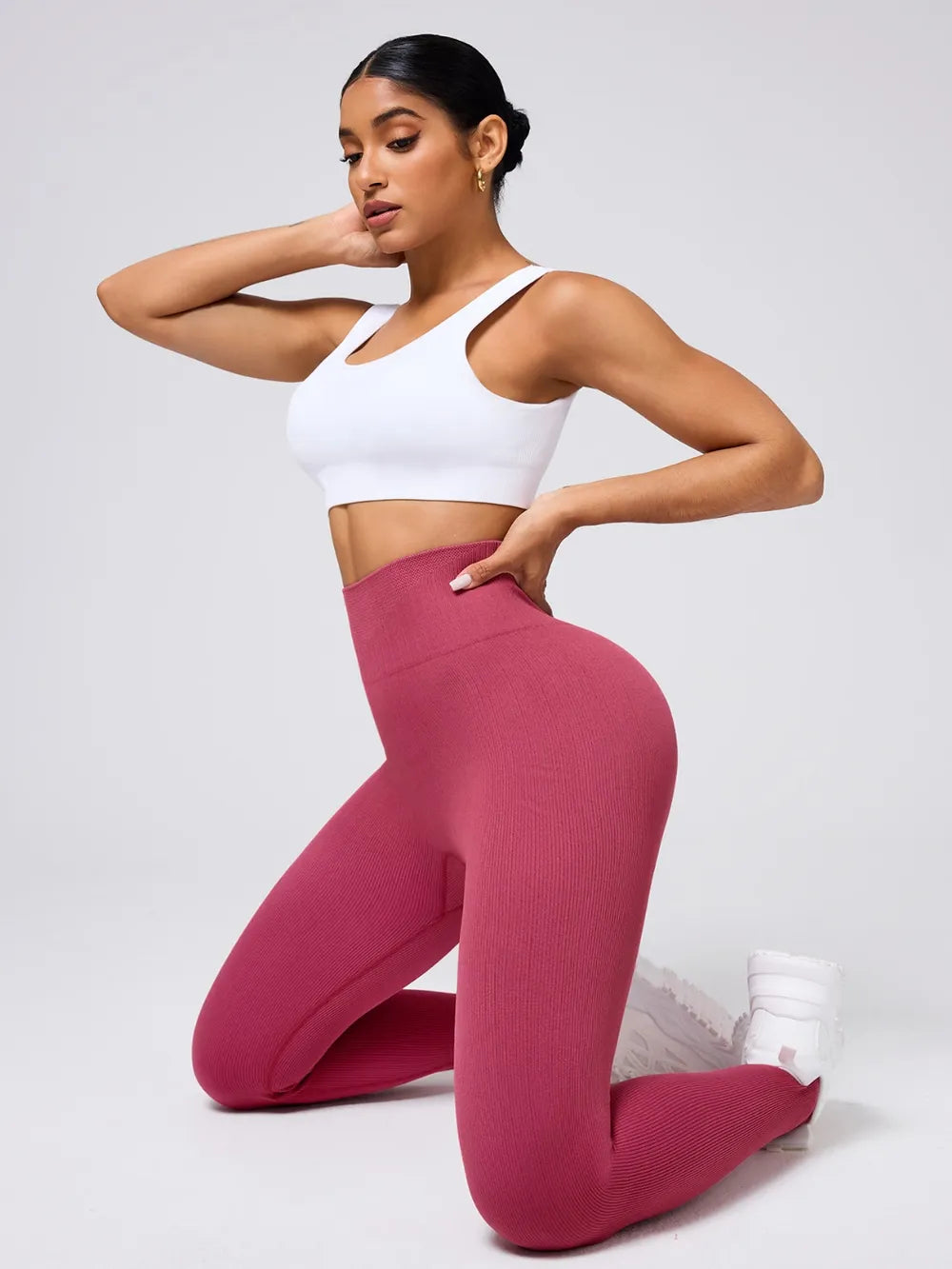 High Waist Stirrup Active Leggings – Trendsi | ClozArt