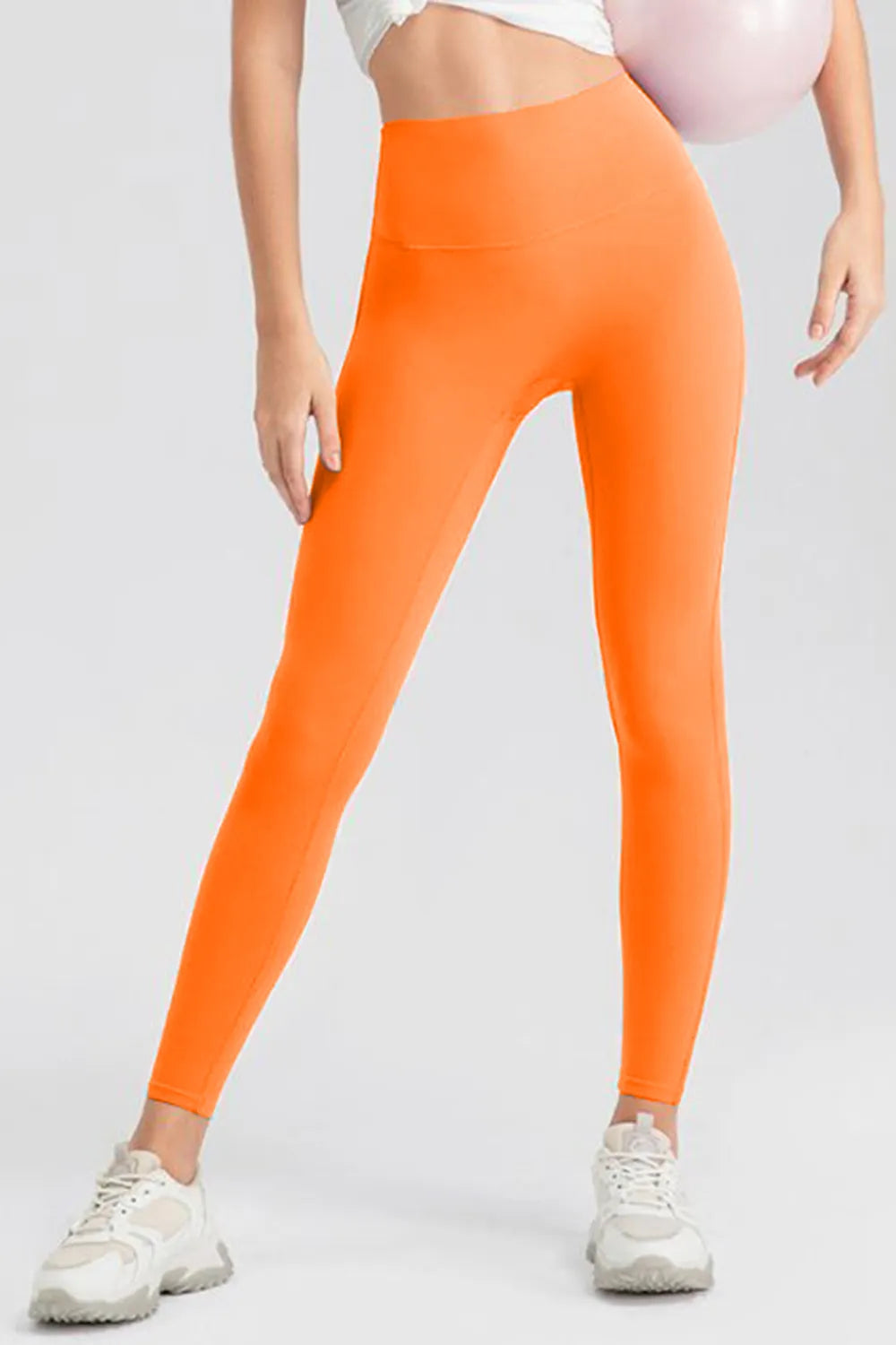 High Waist Skinny Active Pants – Trendsi | ClozArt
