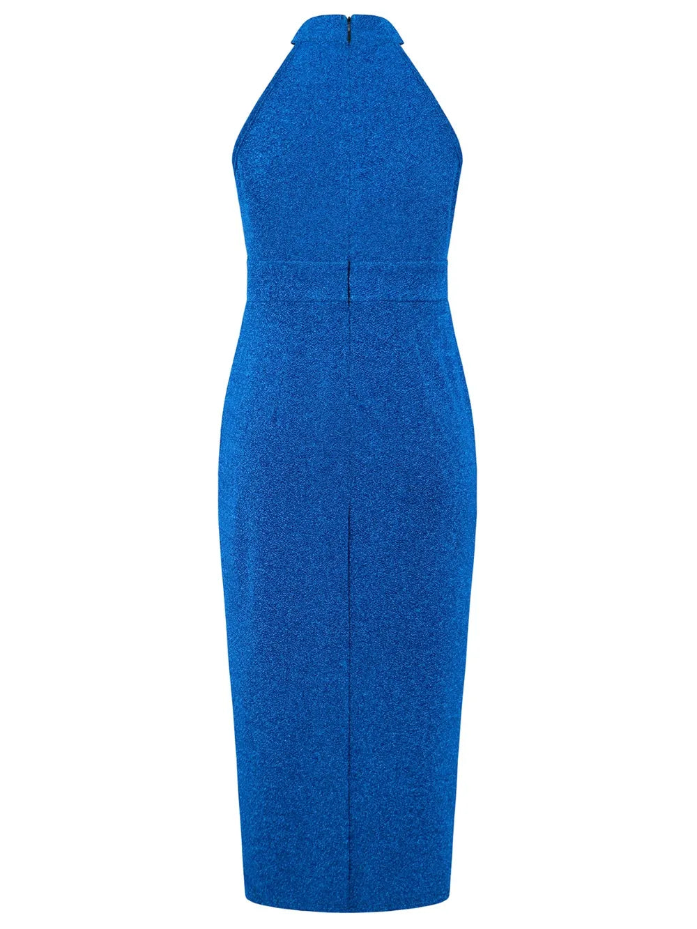 Slit Ruched Mock Neck Sleeveless Dress – Trendsi | ClozArt