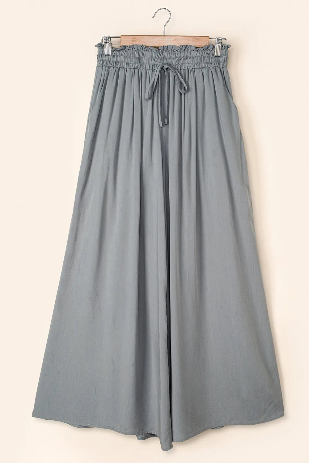 Drawstring Waist Wide Leg Pants – Trendsi | ClozArt