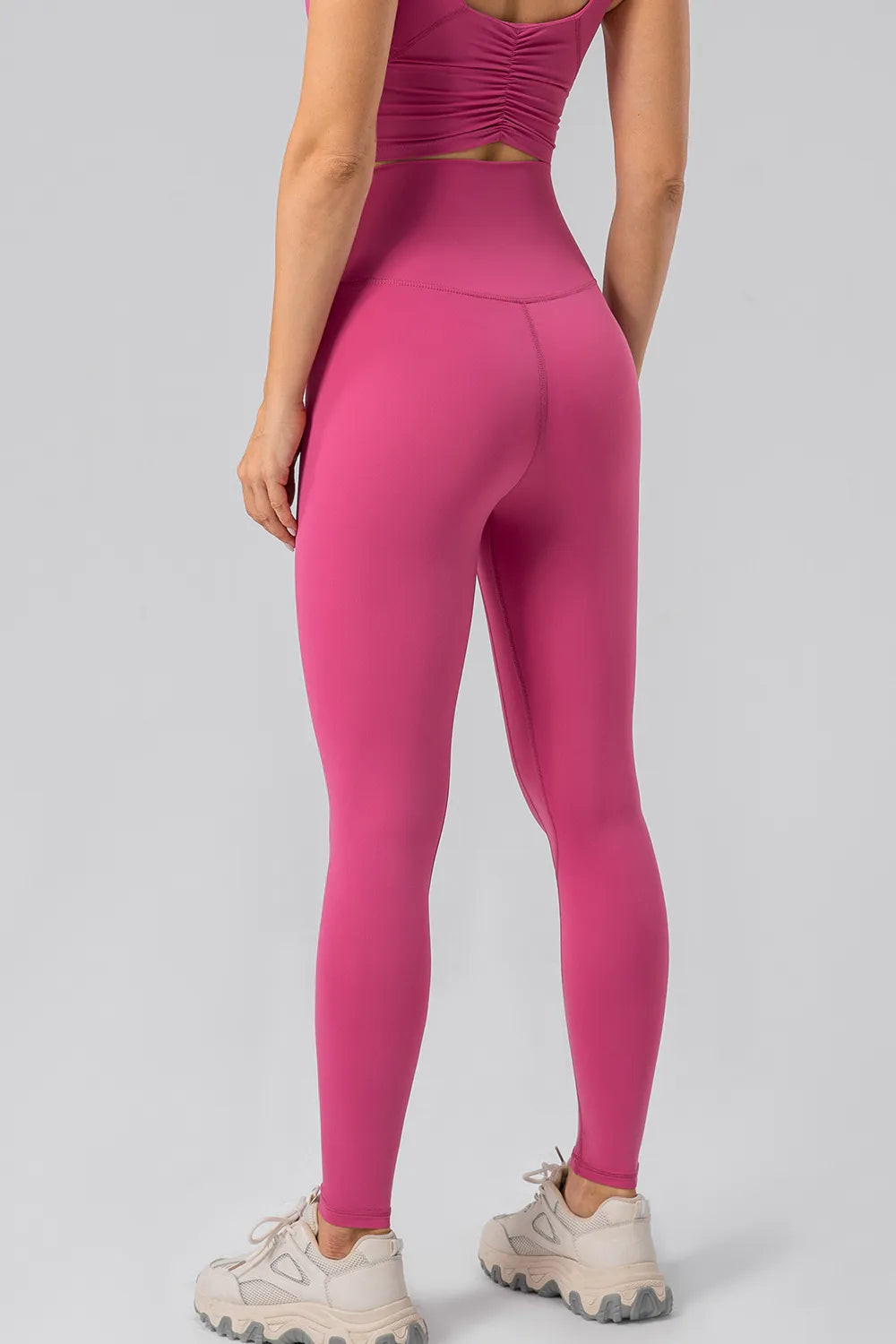 High Waist Wide Waistband Active Leggings – Trendsi | ClozArt