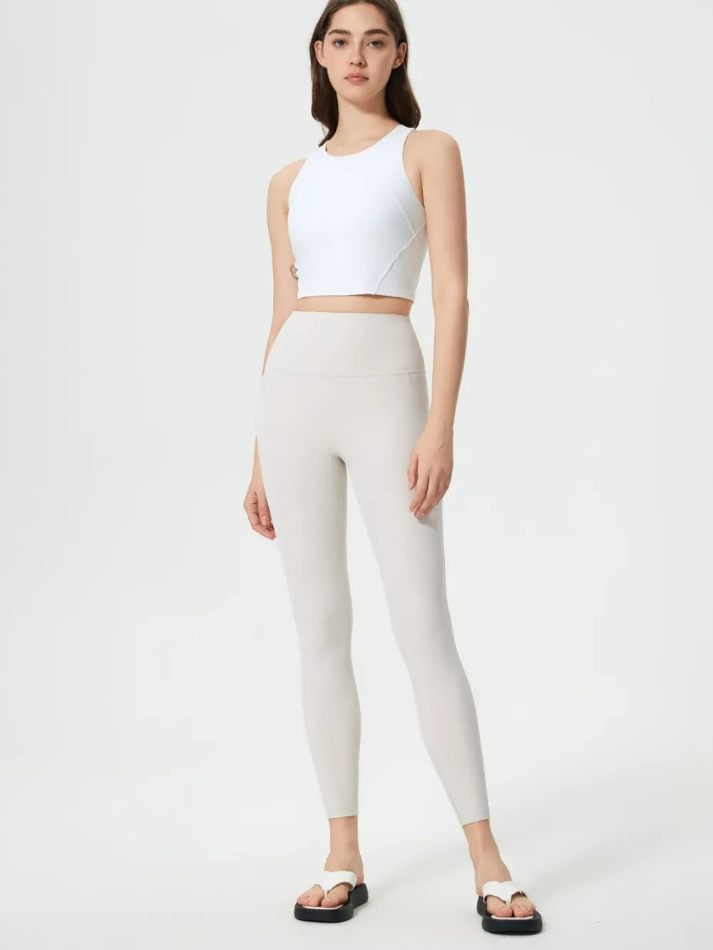 Millennia Wide Waistband Active Leggings – Trendsi | ClozArt