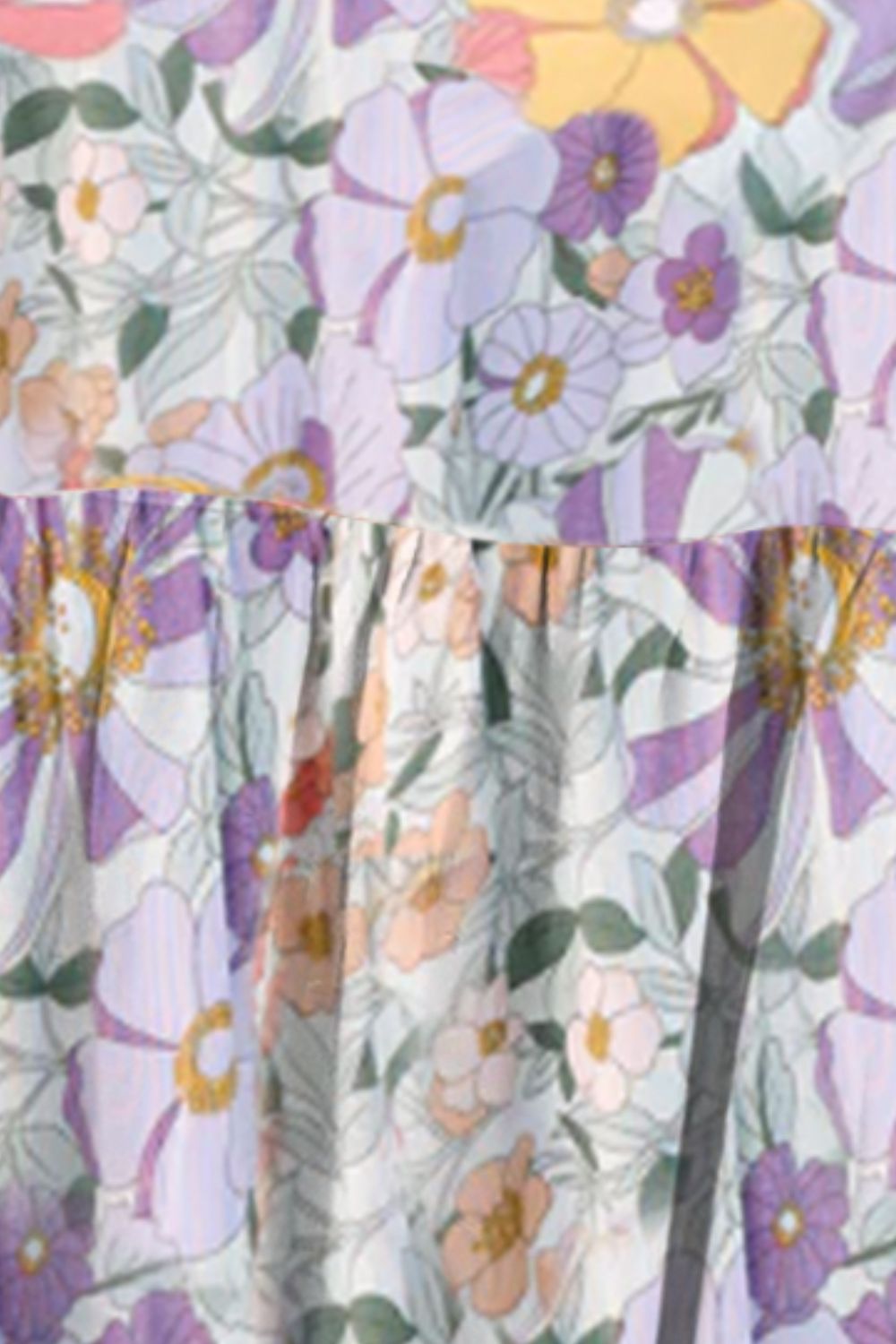 Floral Square Neck Babydoll Top – Trendsi | ClozArt