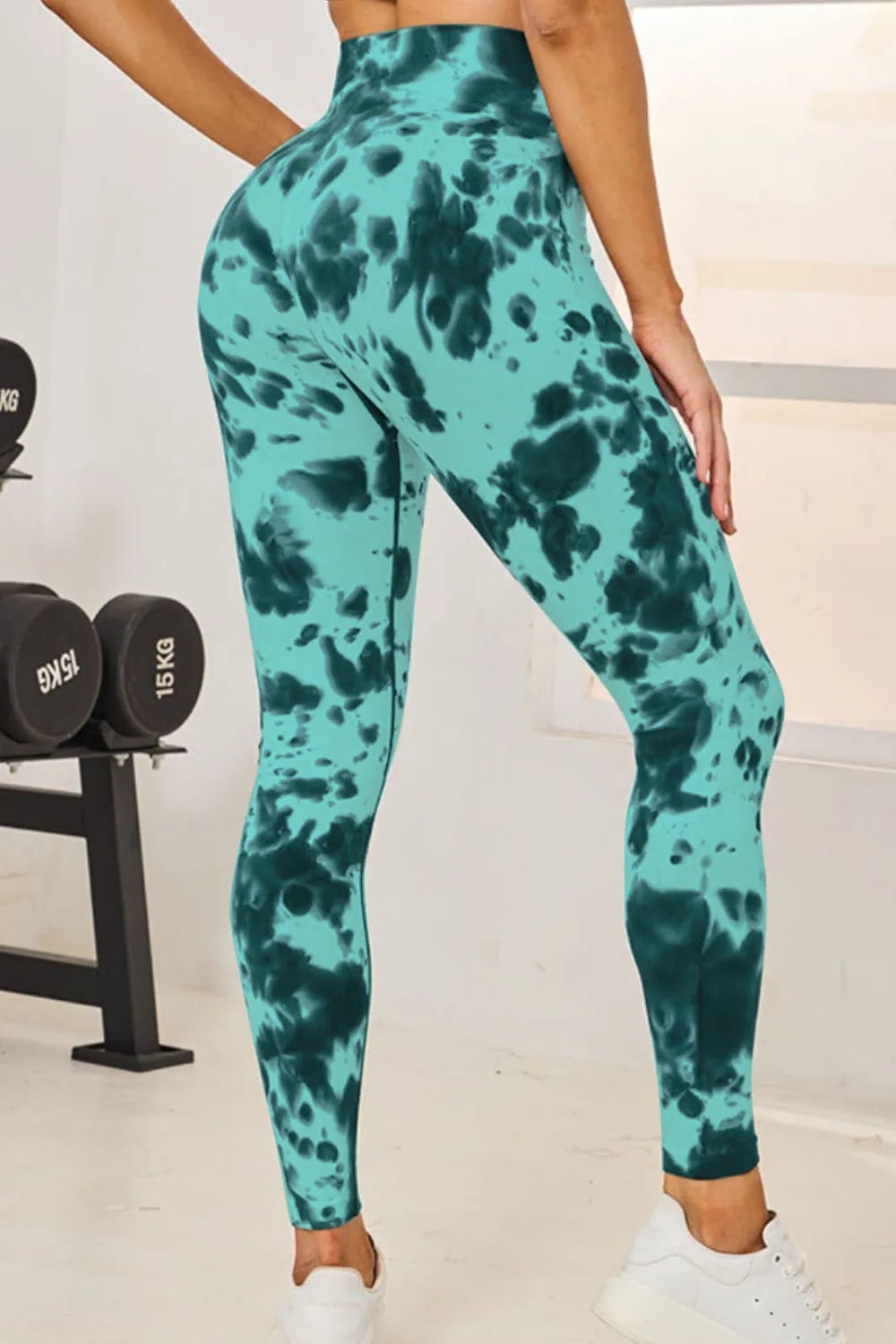 Tie-Dye High Waist Active Leggings – Trendsi | ClozArt