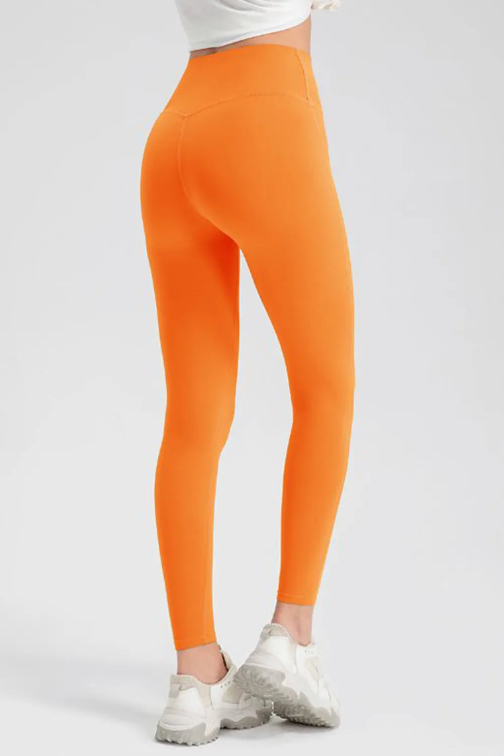 High Waist Skinny Active Pants – Trendsi | ClozArt