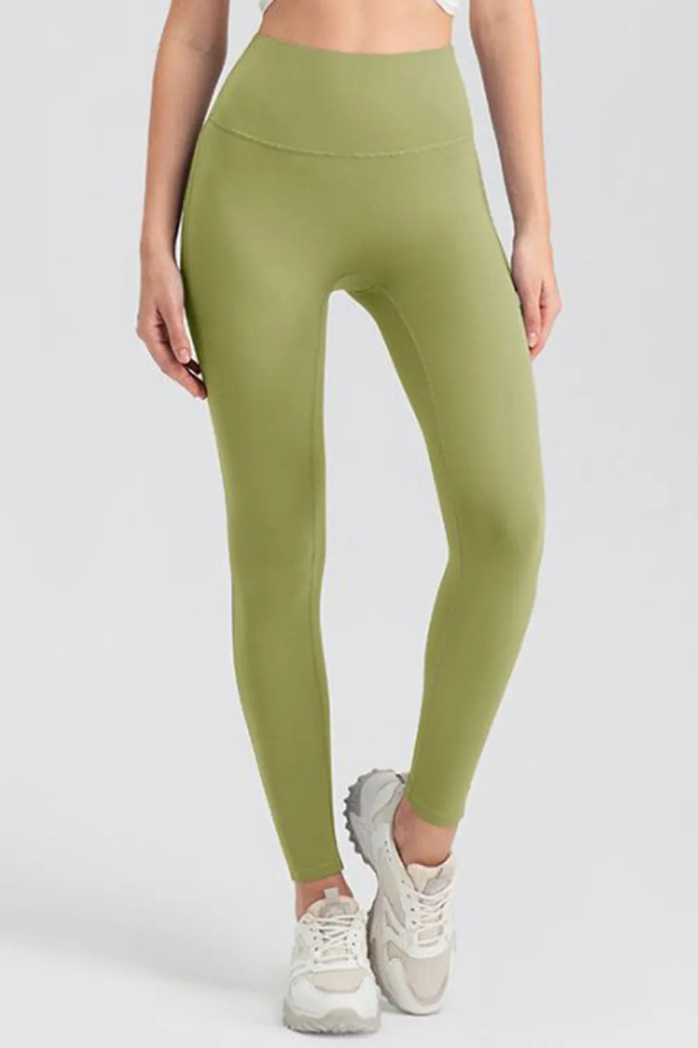 High Waist Skinny Active Pants – Trendsi | ClozArt