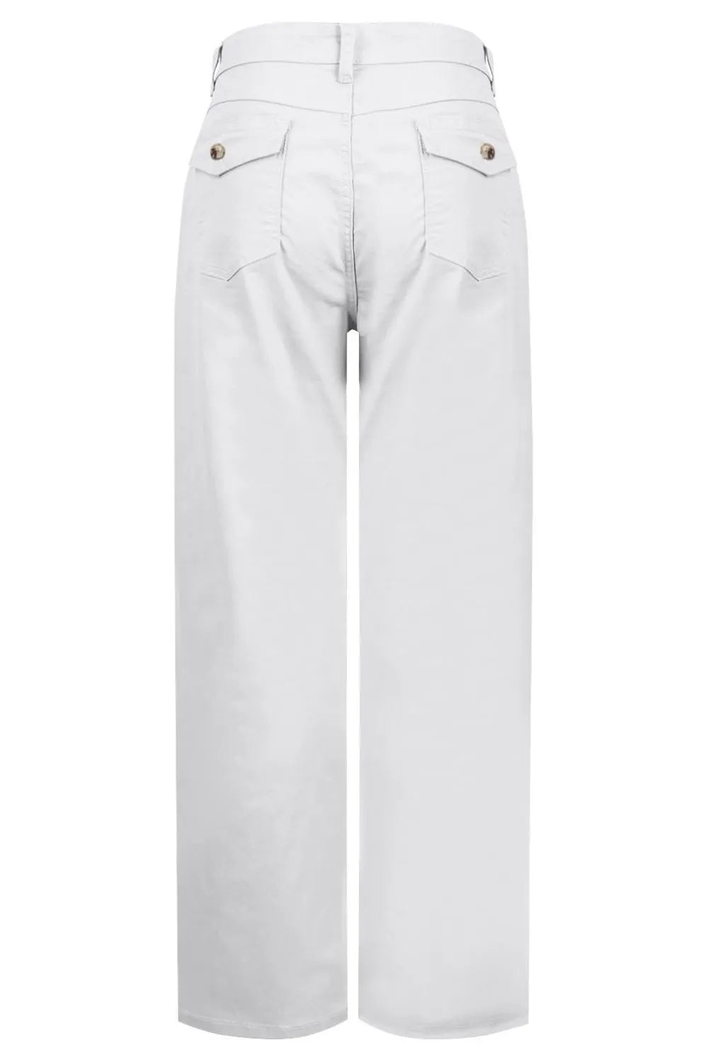 High Waist Jeans with Pockets – Trendsi | ClozArt